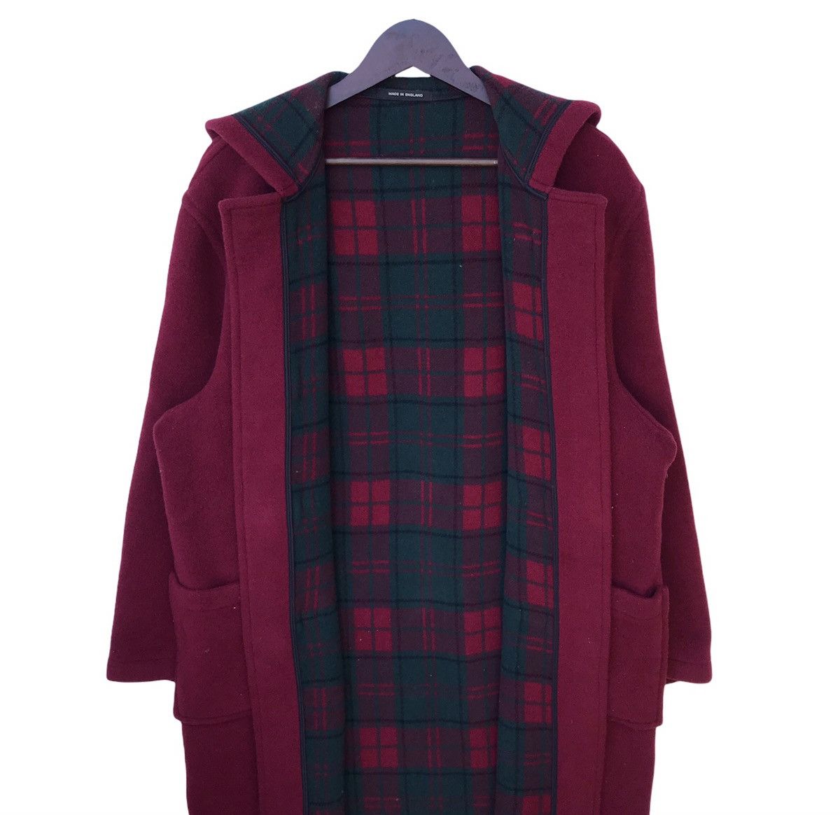 Original Montgomery Montgomery Wool Tartan Duffle Coat Size US L / EU 52-54 / 3 - 4 Thumbnail