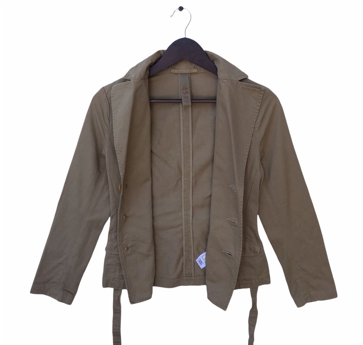 45rpm 45RPM Cotton Blazer Lightweight Belted Design, Made in Japan Size US S / EU 44-46 / 1 - 4 Thumbnail