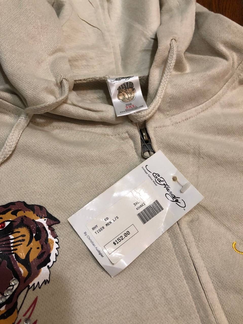Christian Audigier × Ed Hardy × Vintage Ed hardy by Christian Audigier hoodie Size US XXL / EU 58 / 5 - 5 Thumbnail