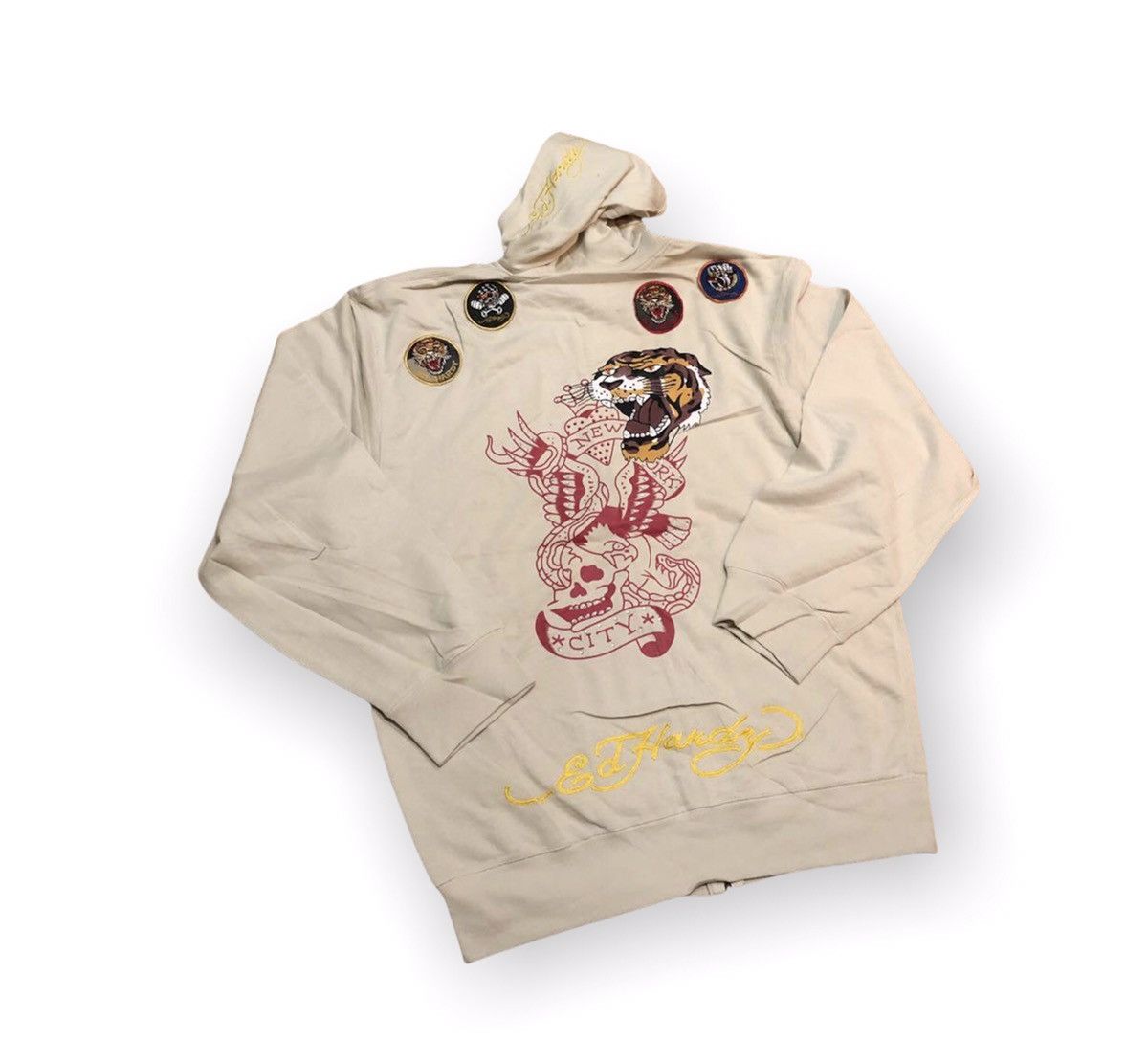 Christian Audigier × Ed Hardy × Vintage Ed hardy by Christian Audigier hoodie Size US XXL / EU 58 / 5 - 1 Thumbnail