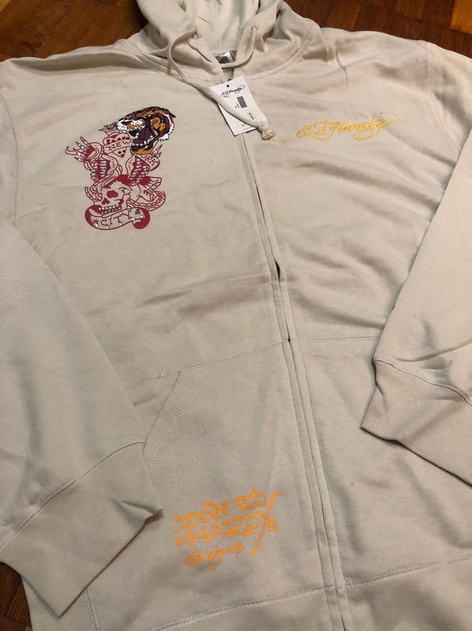 Christian Audigier × Ed Hardy × Vintage Ed hardy by Christian Audigier hoodie Size US XXL / EU 58 / 5 - 4 Thumbnail