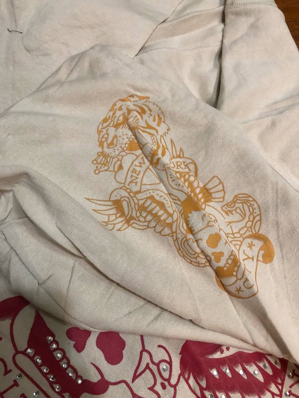 Christian Audigier × Ed Hardy × Vintage Ed hardy by Christian Audigier hoodie Size US XXL / EU 58 / 5 - 7 Thumbnail