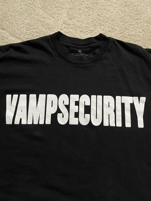 Tour Tee Playboi Carti Narcissist Tour Vamp Security Shirt | Grailed