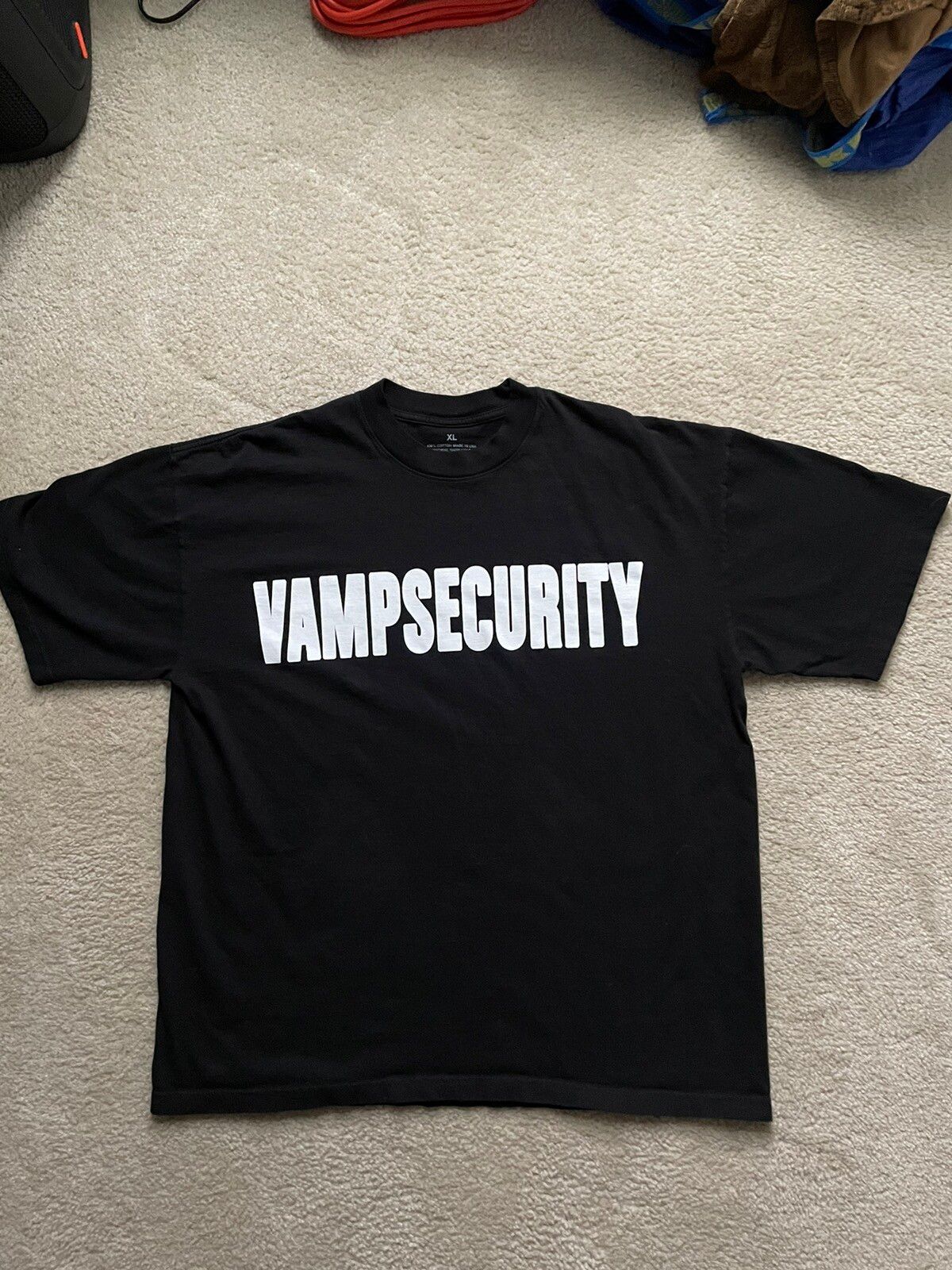 Tour Tee Playboi Carti Narcissist Tour Vamp Security Shirt | Grailed