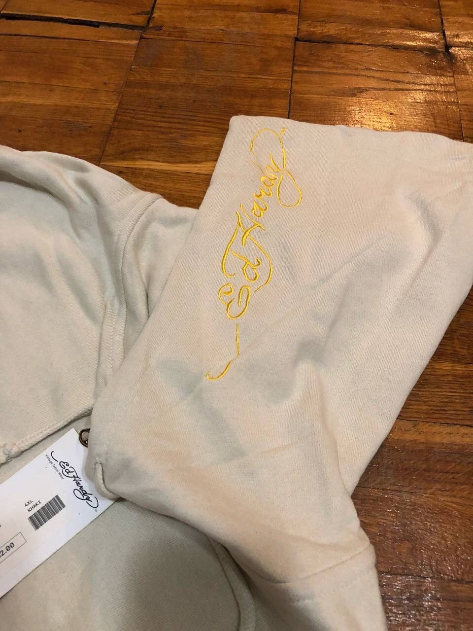 Christian Audigier × Ed Hardy × Vintage Ed hardy by Christian Audigier Hoodie Y2K Tattoo Tiger Logo Size US XXL / EU 58 / 5 - 6 Thumbnail
