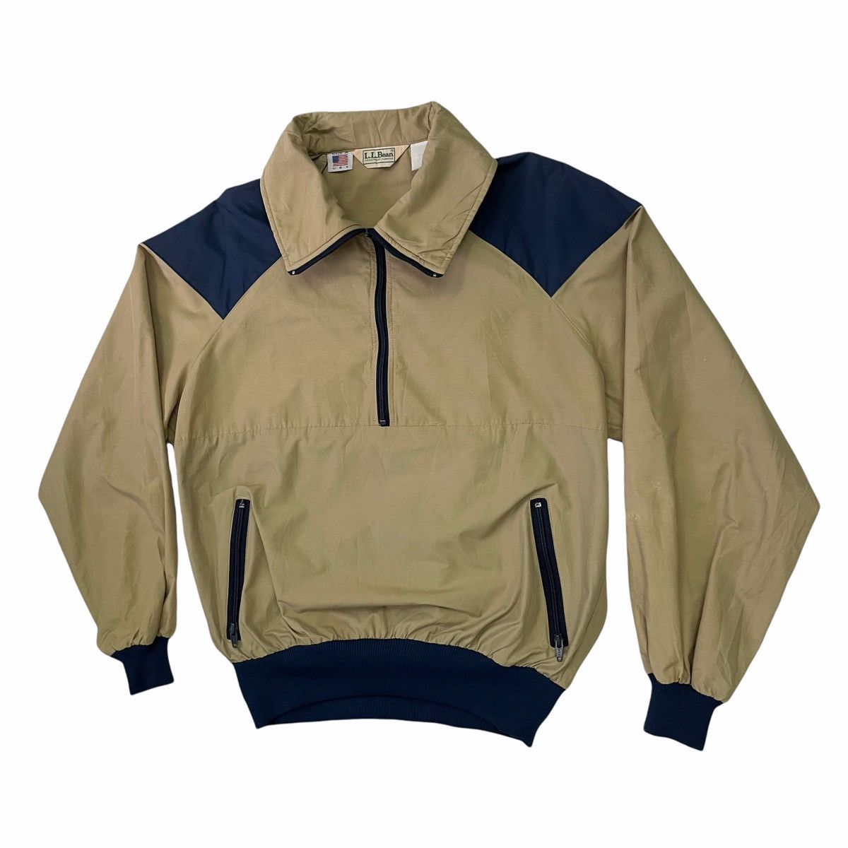 L.L. Bean × Vintage 💥80s LL Bean Anorak Halfzip Sweater Sportwear Size US M / EU 48-50 / 2 - 3 Thumbnail