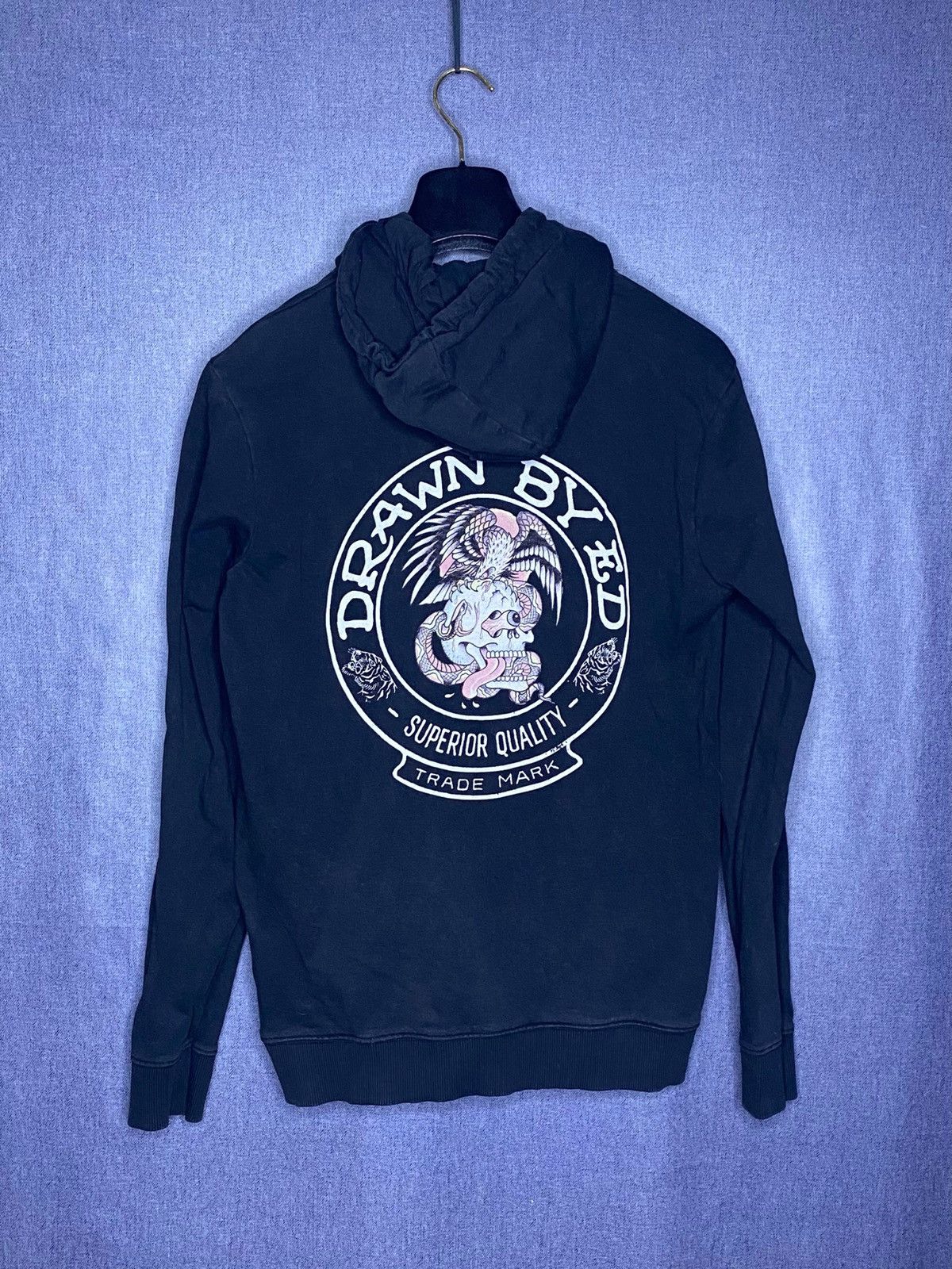 Christian Audigier × Ed Hardy Ed Hardy back print hoodie size M Size US M / EU 48-50 / 2 - 2 Thumbnail