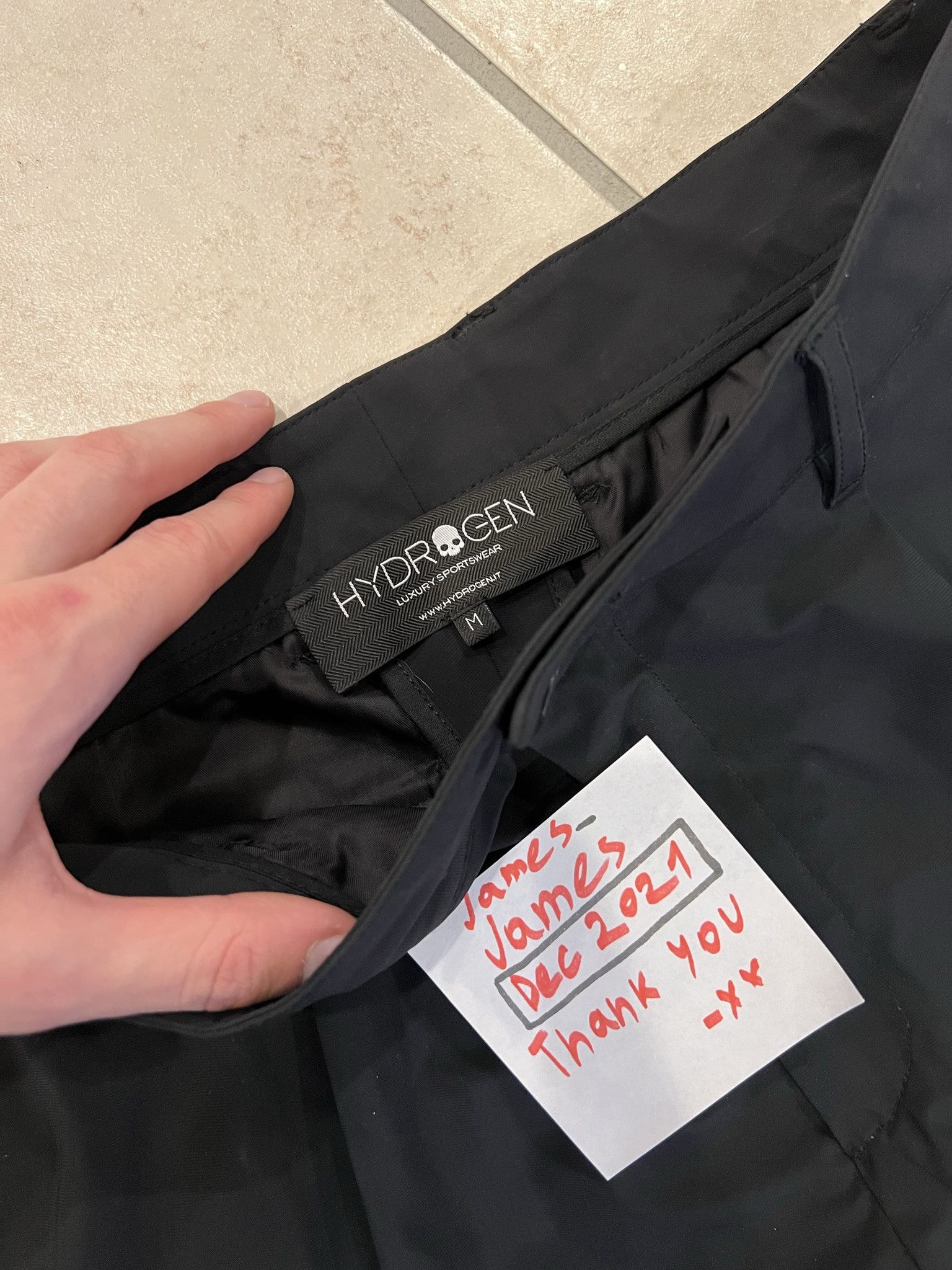 HYDROGEN Hydrogen cropped tailored trousers Size US 30 / EU 46 - 3 Thumbnail