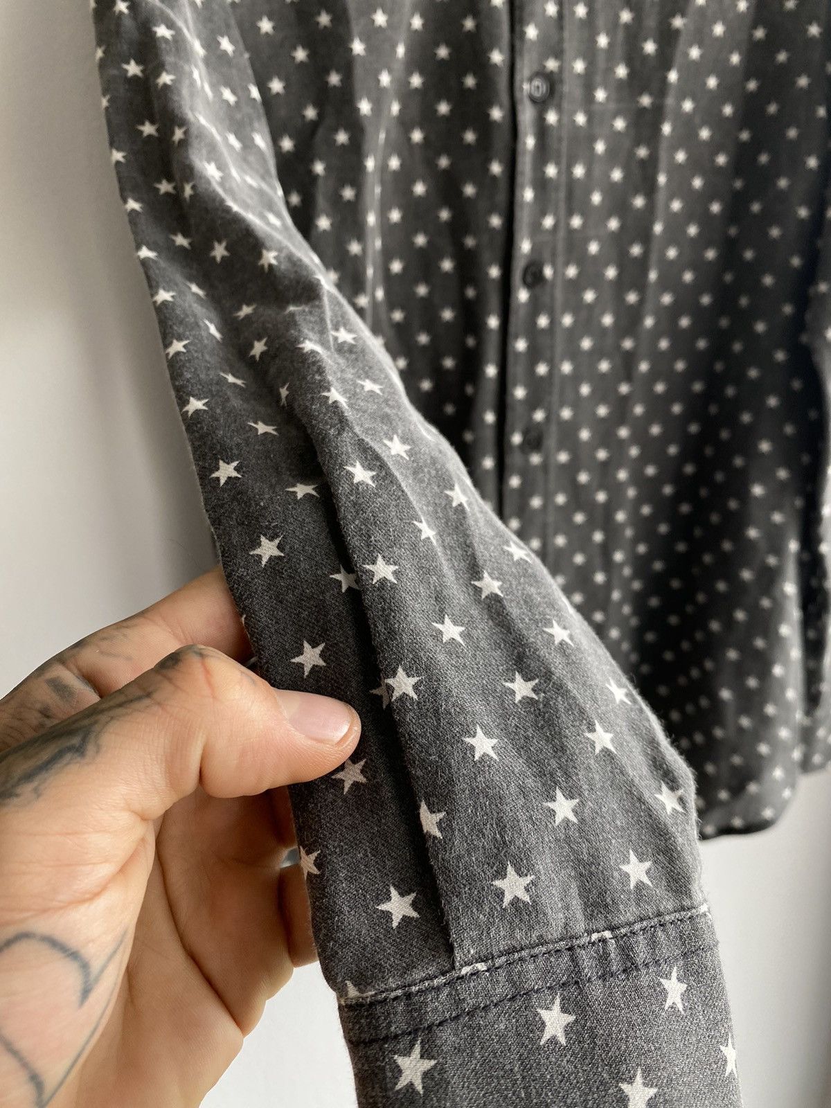Hedi Slimane × Saint Laurent Paris SLP SS16 Surf Sound STAR Shirt EU38 Size US S / EU 44-46 / 1 - 7 Thumbnail