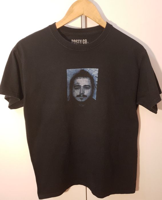 Band Tees Post Malone Mugshot Posty Co Tour Black T shirt M | Grailed