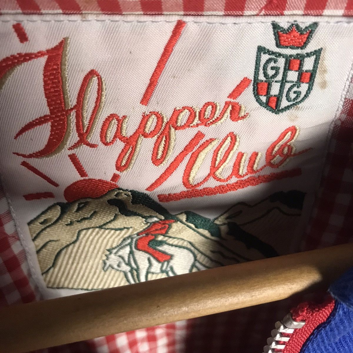 Japanese Brand × Vintage Jes club by happen club big spell bomber jacket Size US M / EU 48-50 / 2 - 4 Thumbnail