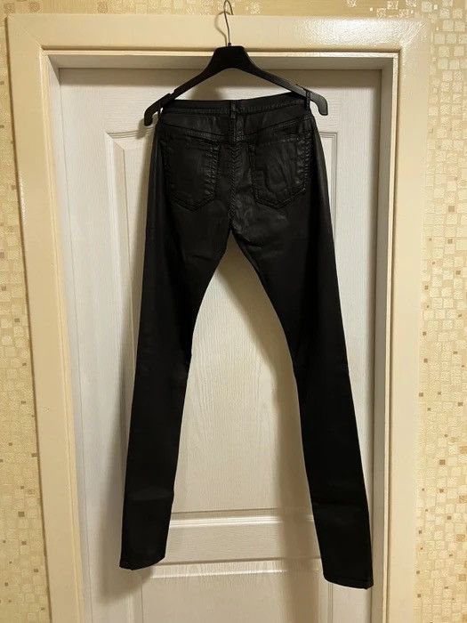 Rick Owens RICK OWENS WAXED DETROIT CUT DENIM JEANS Size US 28 / EU 44 - 3 Thumbnail