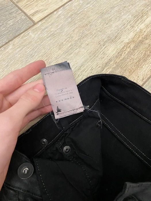 Rick Owens RICK OWENS WAXED DETROIT CUT DENIM JEANS Size US 28 / EU 44 - 14 Thumbnail