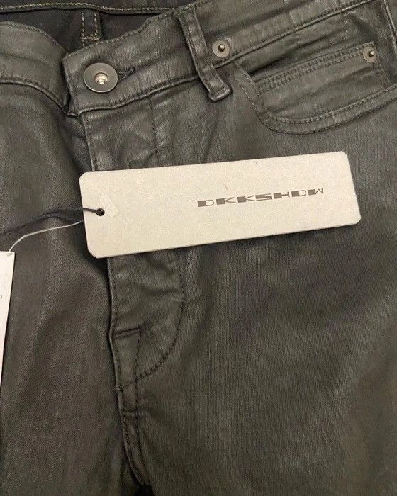 Rick Owens RICK OWENS WAXED DETROIT CUT DENIM JEANS Size US 28 / EU 44 - 12 Thumbnail