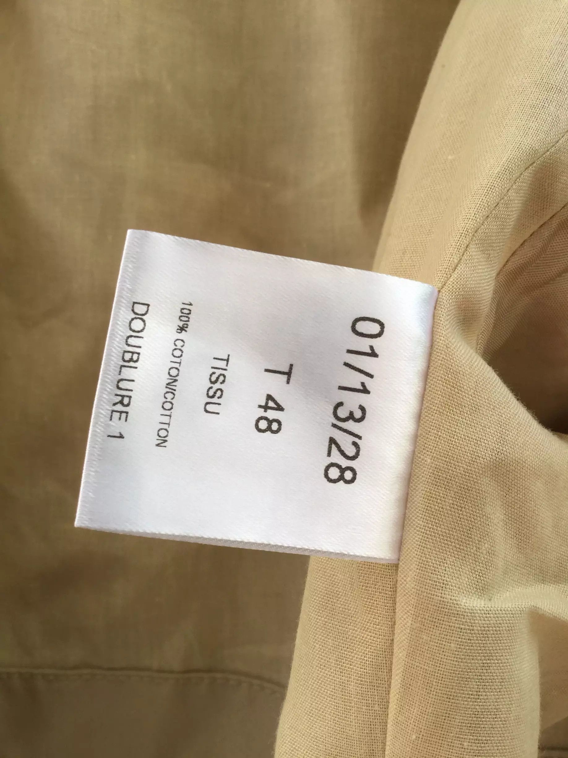 Carven Beige casual blazer.Like Saint Laurent or Gucci Size US M / EU 48-50 / 2 - 4 Thumbnail