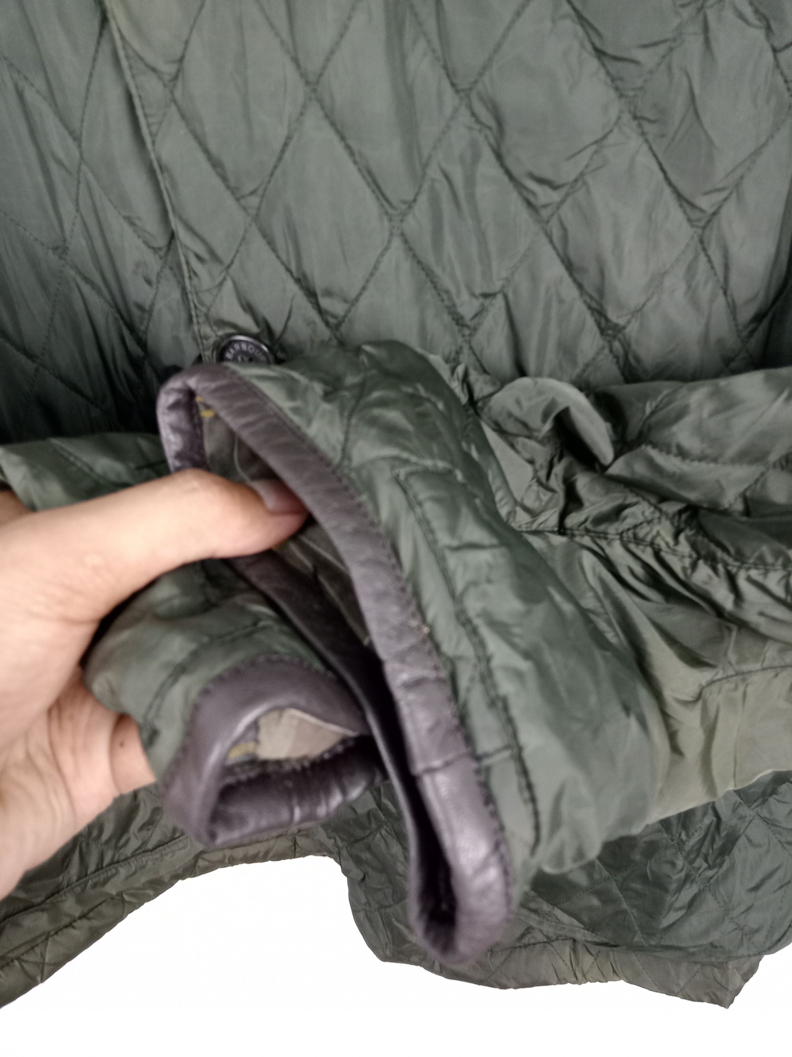 Barbour × Vintage Vintage Barbour Quilted Hooded Jacket Size US L / EU 52-54 / 3 - 4 Thumbnail
