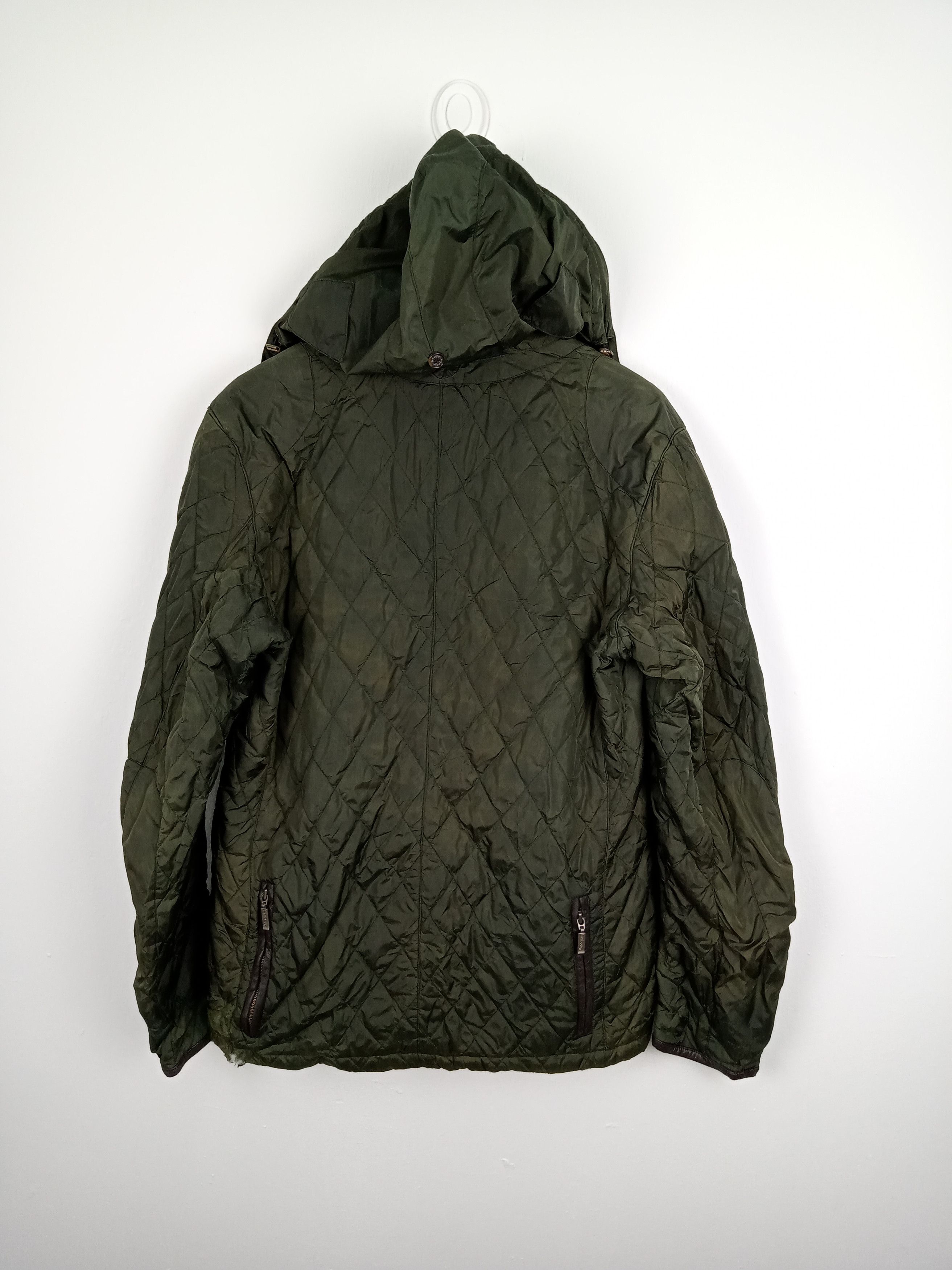 Barbour × Vintage Vintage Barbour Quilted Hooded Jacket Size US L / EU 52-54 / 3 - 2 Thumbnail