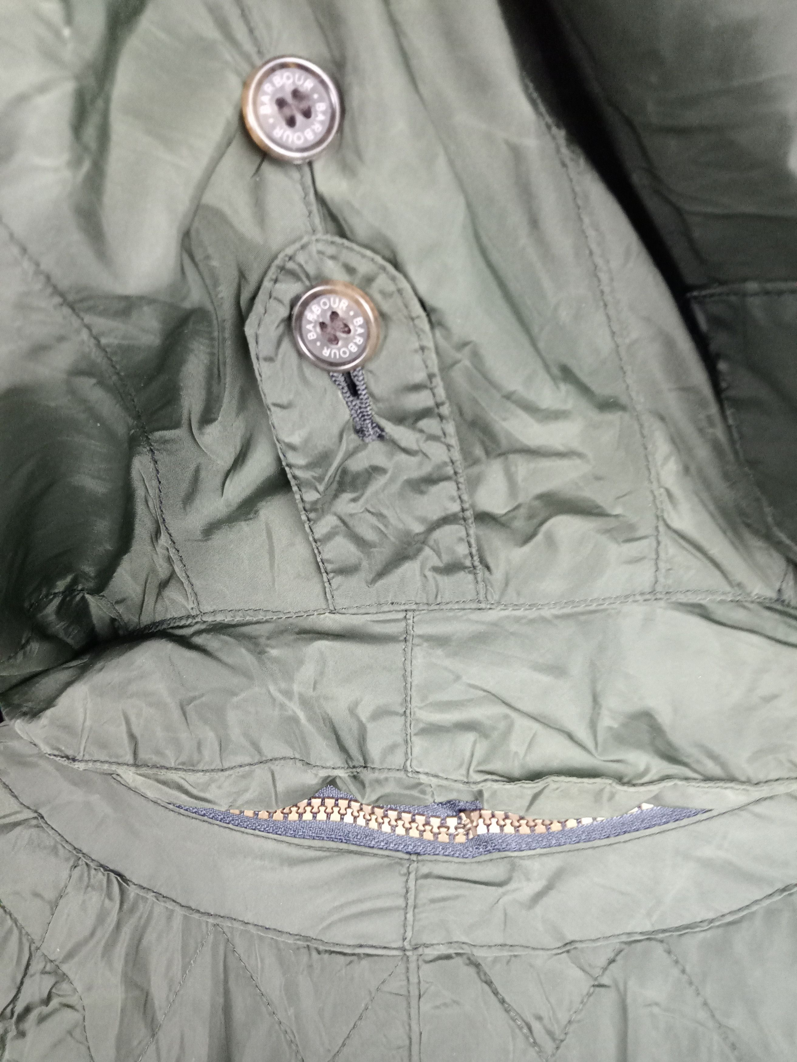 Barbour × Vintage Vintage Barbour Quilted Hooded Jacket Size US L / EU 52-54 / 3 - 18 Thumbnail