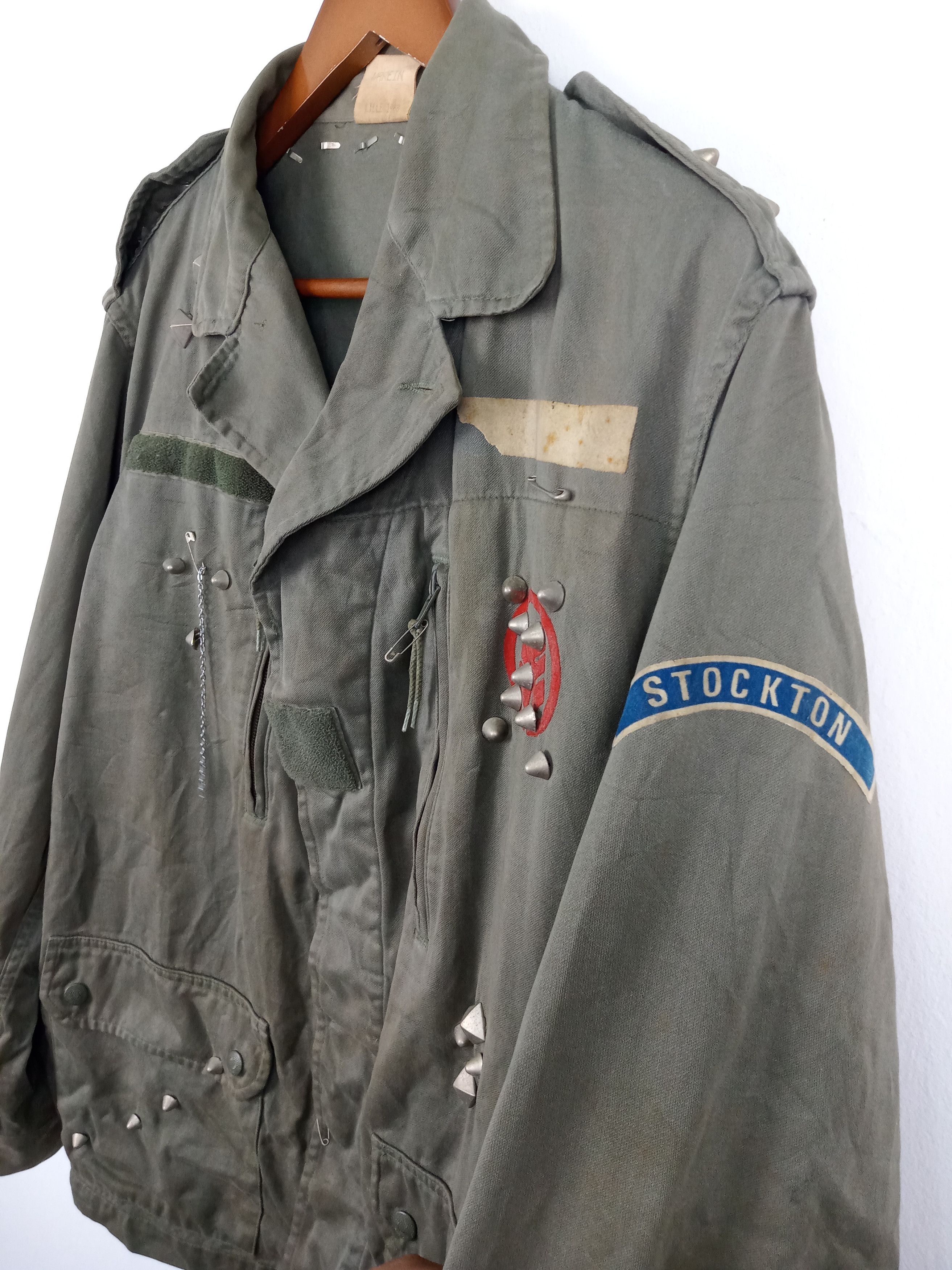 Vintage Vintage 1988 Army Custom Punk Jacket Size US M / EU 48-50 / 2 - 3 Thumbnail