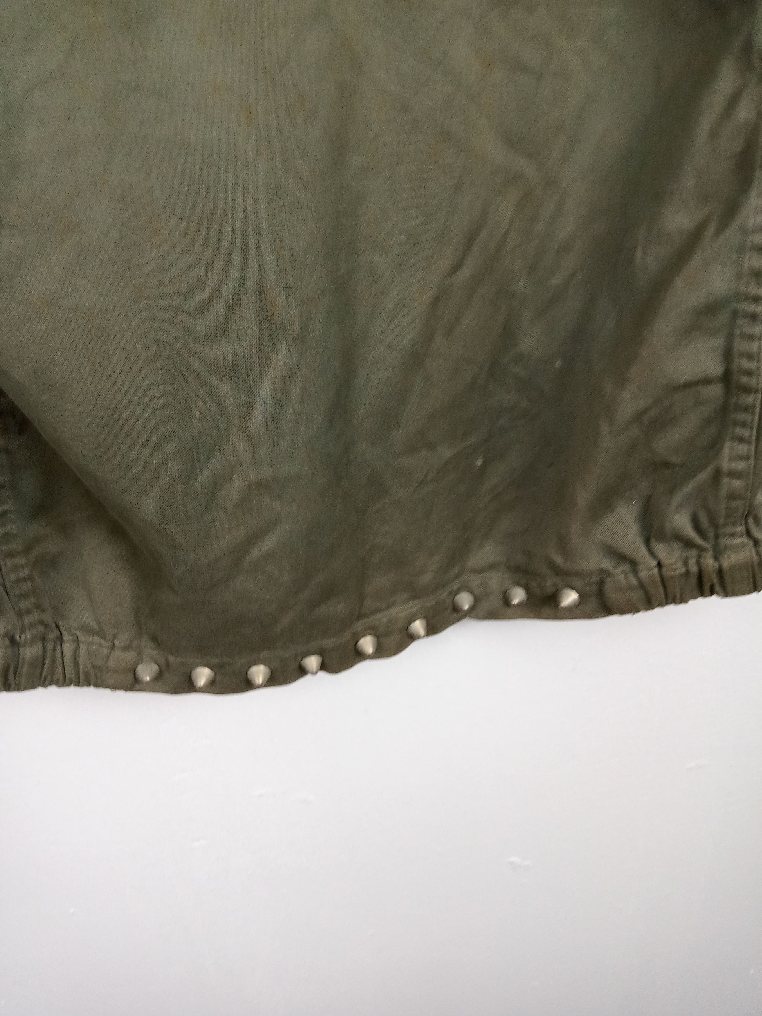 Vintage Vintage 1988 Army Custom Punk Jacket Size US M / EU 48-50 / 2 - 11 Thumbnail