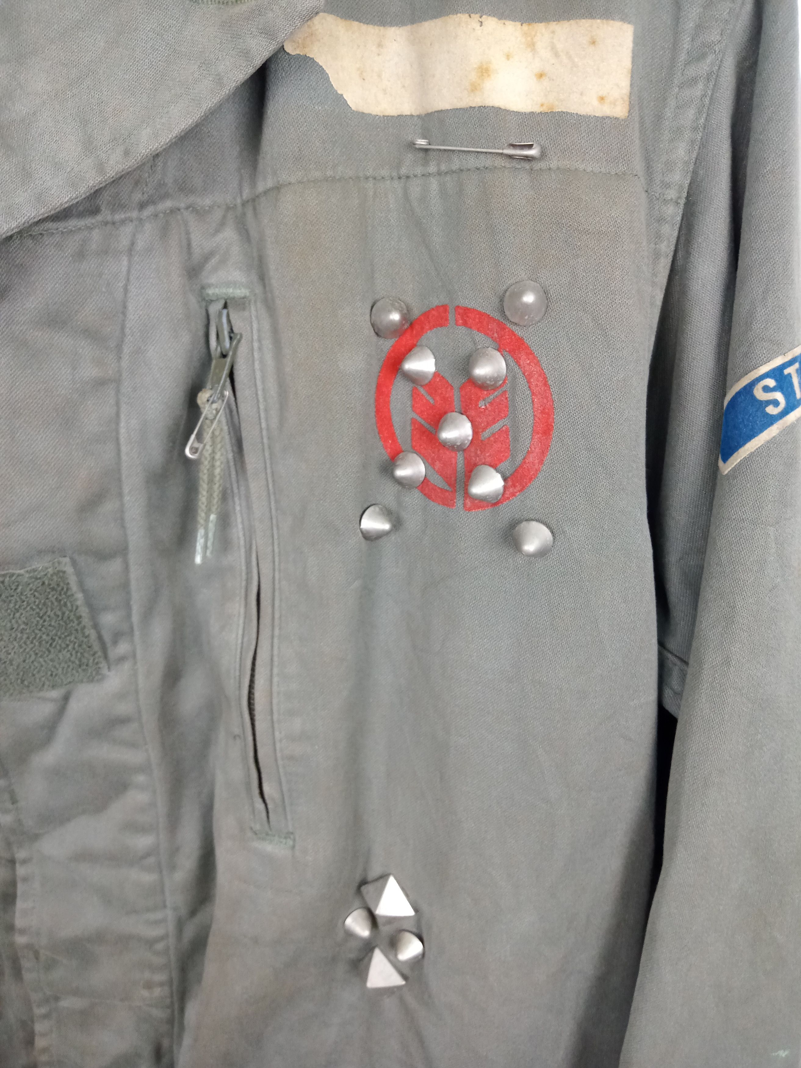 Vintage Vintage 1988 Army Custom Punk Jacket Size US M / EU 48-50 / 2 - 4 Thumbnail