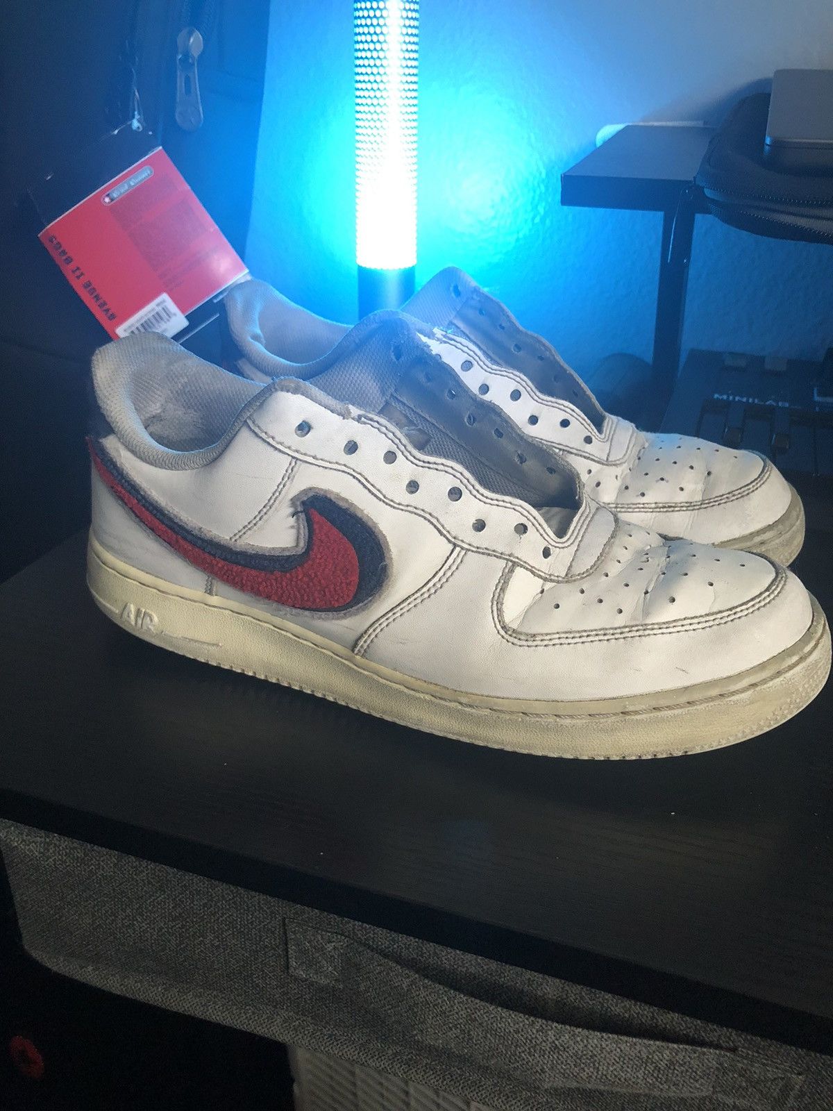 air force 1 3d chenille swoosh