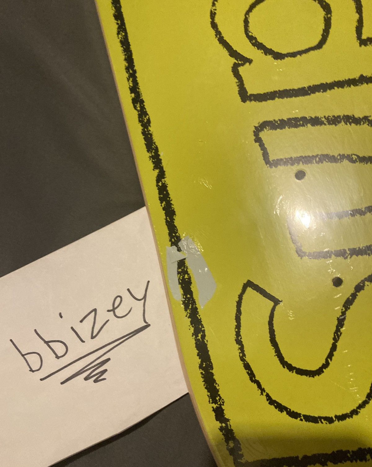 Kaws × Supreme Supreme KAWS Chalk Logo Skateboard Deck