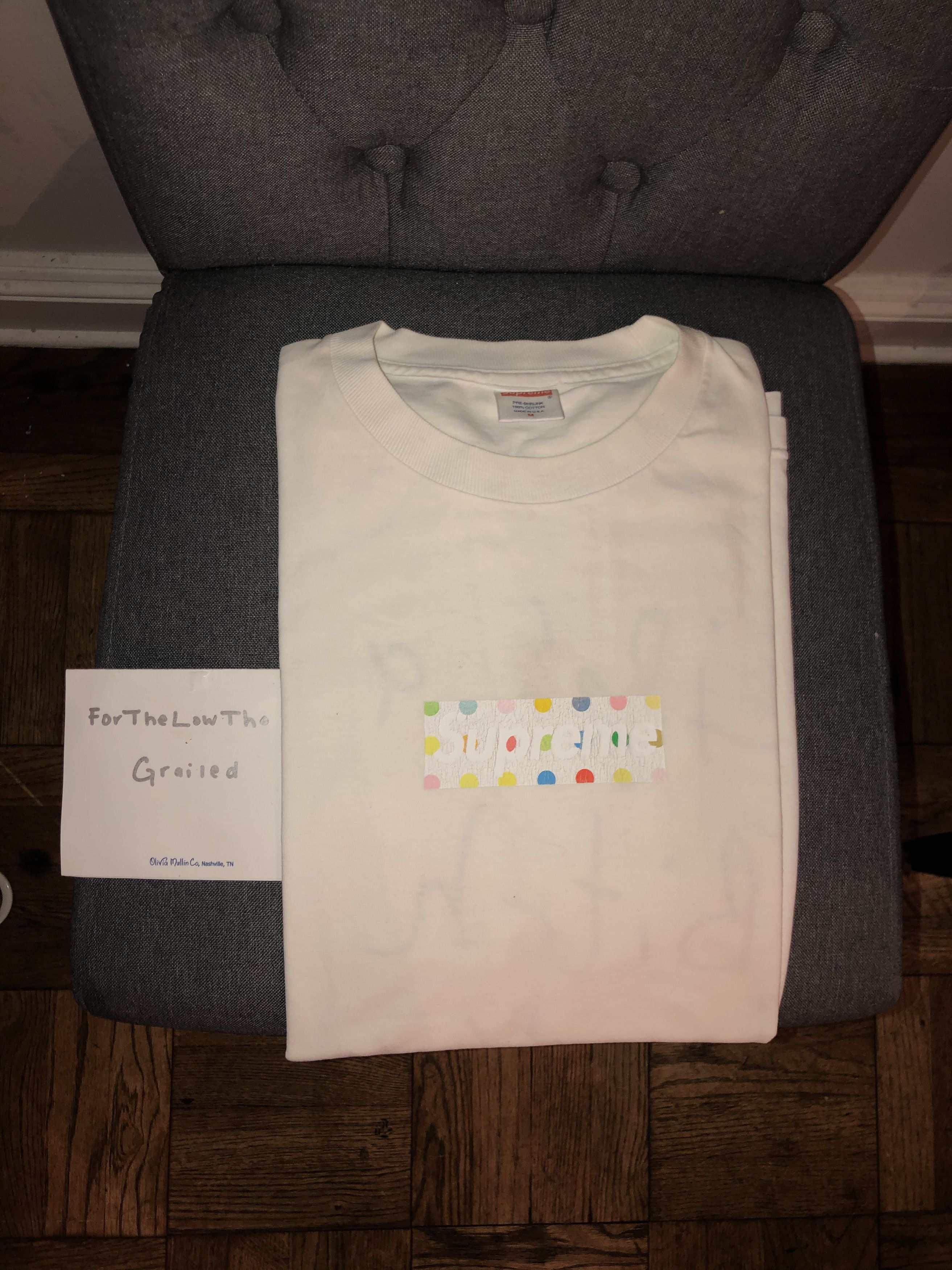 Supreme Damien Hirst Box Logo | Grailed