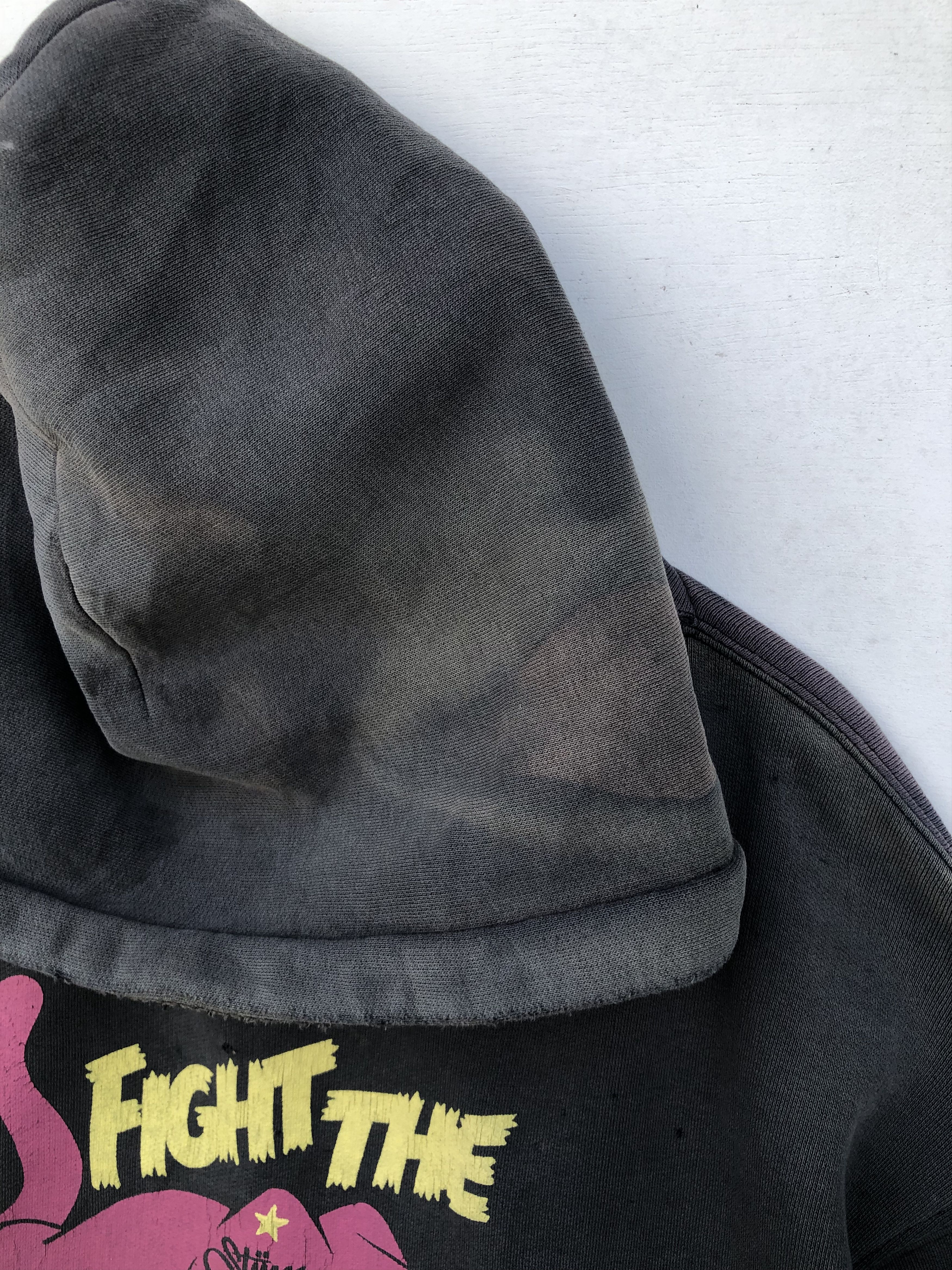Stussy × Vintage VINTAGE STUSSY DISTRESSED HOODIE OVERSIZED Size US XL / EU 56 / 4 - 7 Thumbnail