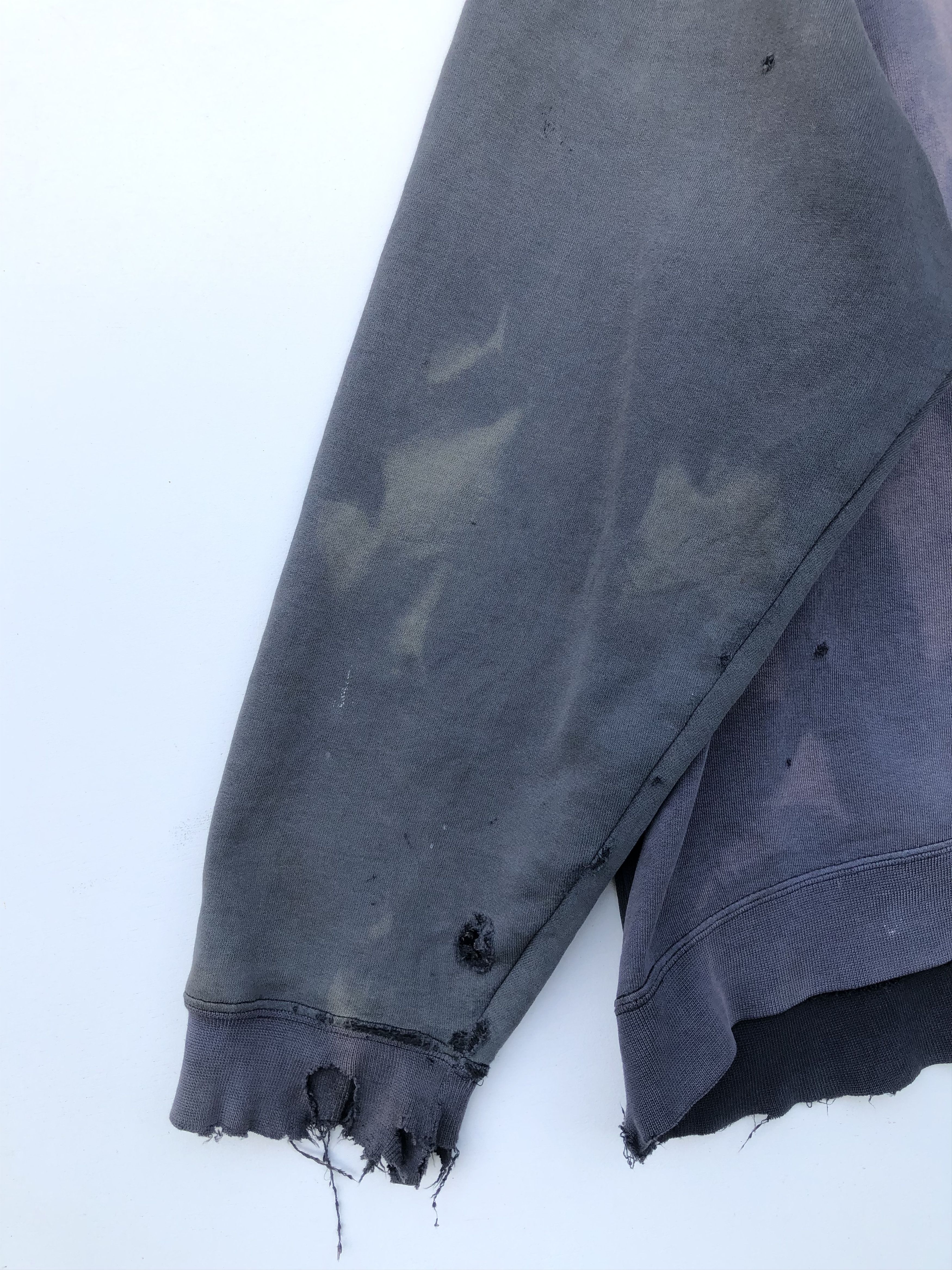 Stussy × Vintage VINTAGE STUSSY DISTRESSED HOODIE OVERSIZED Size US XL / EU 56 / 4 - 13 Thumbnail