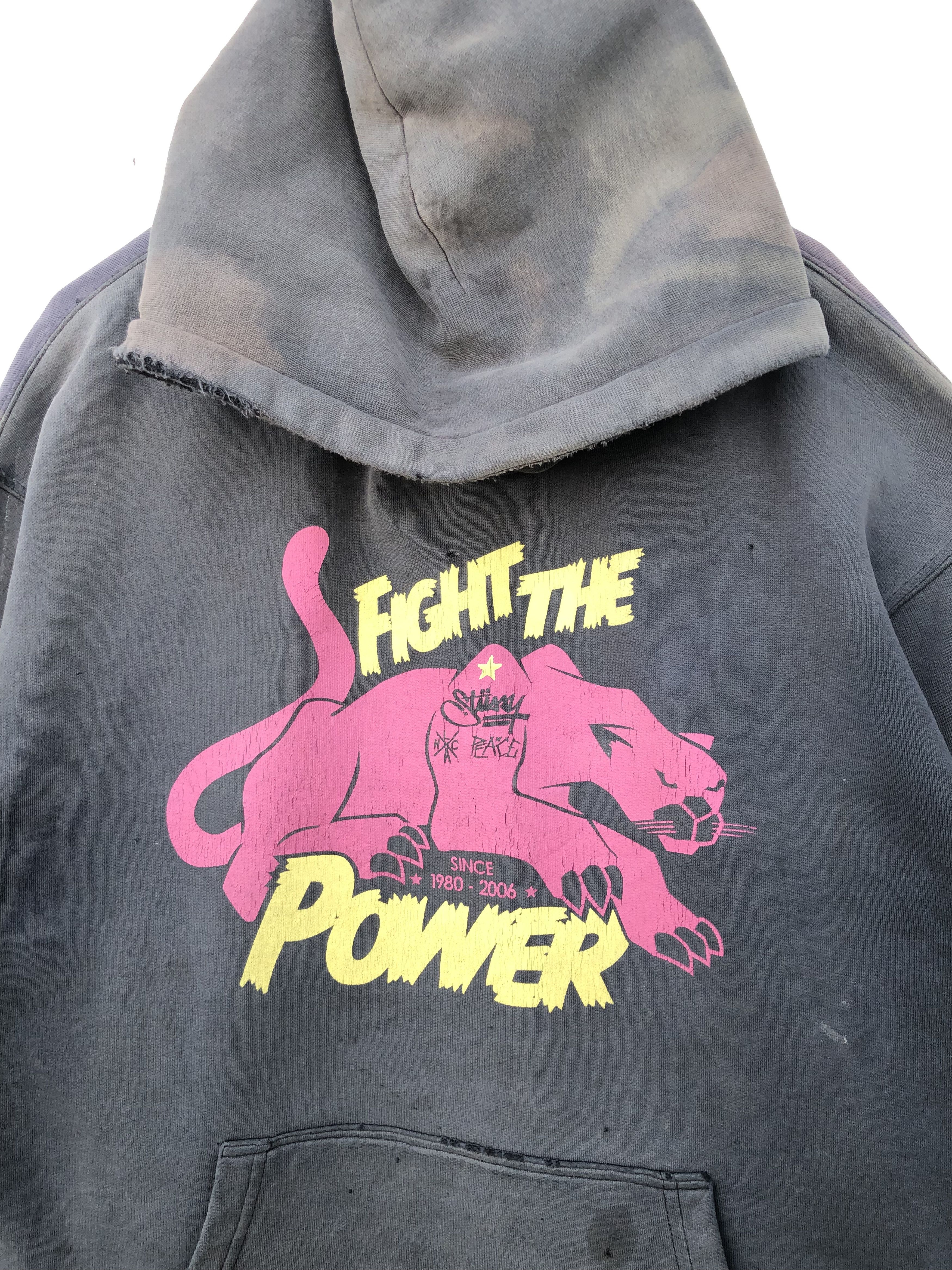 Stussy × Vintage VINTAGE STUSSY DISTRESSED HOODIE OVERSIZED Size US XL / EU 56 / 4 - 10 Thumbnail