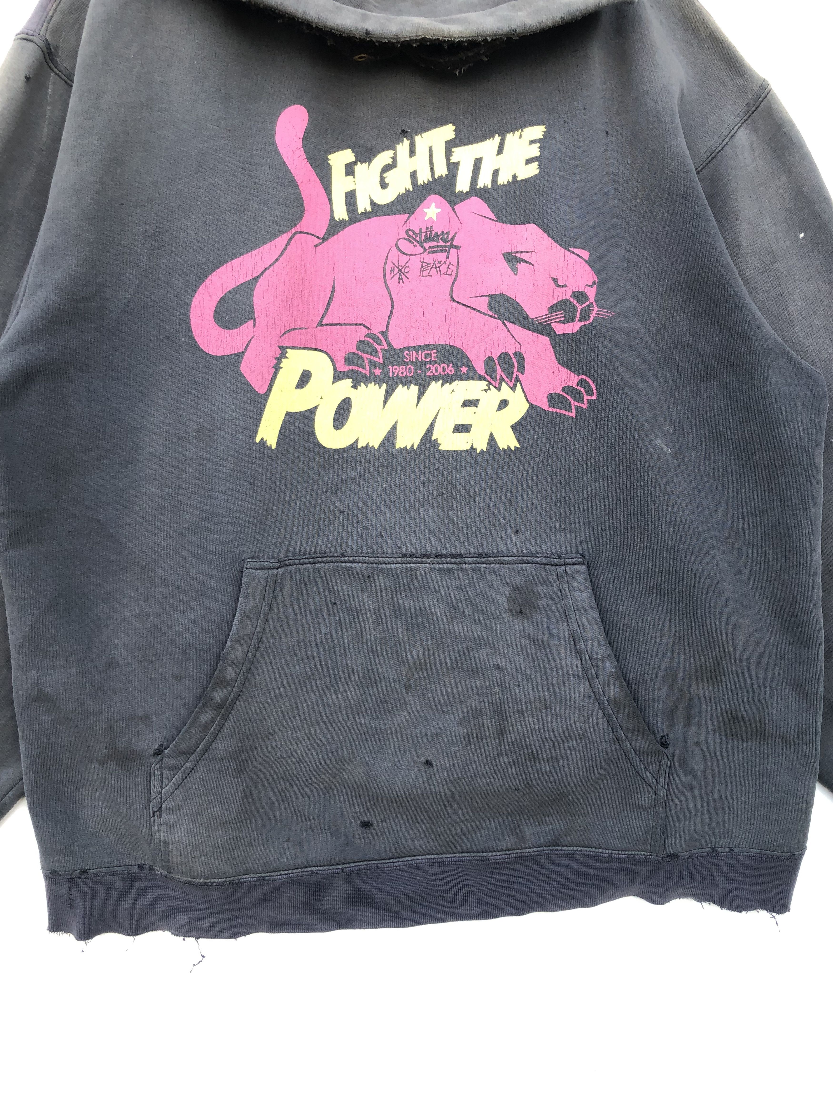 Stussy × Vintage VINTAGE STUSSY DISTRESSED HOODIE OVERSIZED Size US XL / EU 56 / 4 - 3 Thumbnail