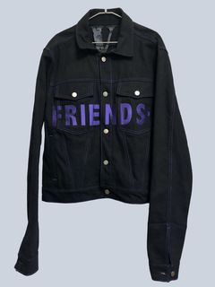 Vlone purple denim store jacket