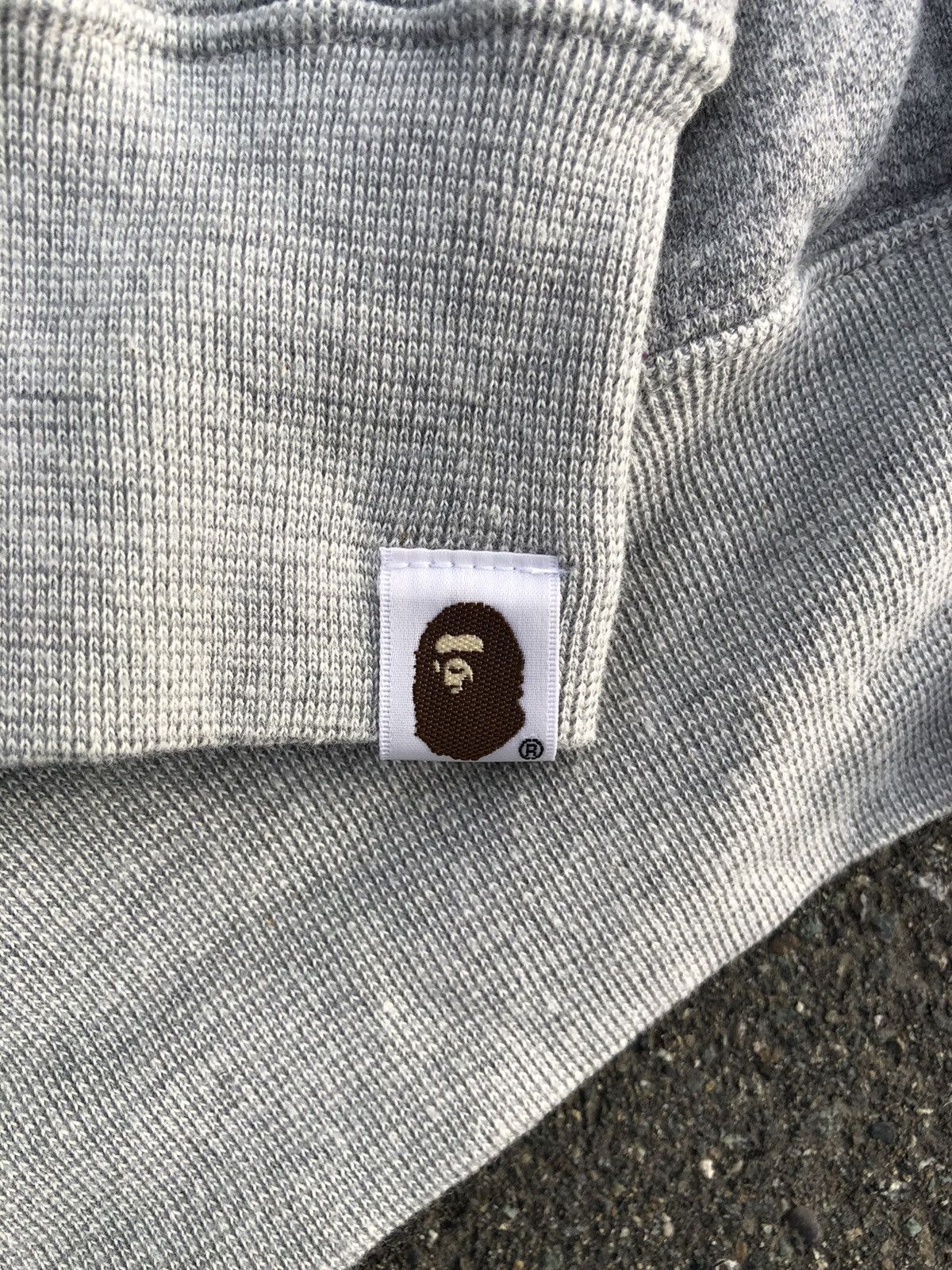 Bape a bathing ape baby milo gray full zip hoodie nigo style Size US M / EU 48-50 / 2 - 4 Thumbnail