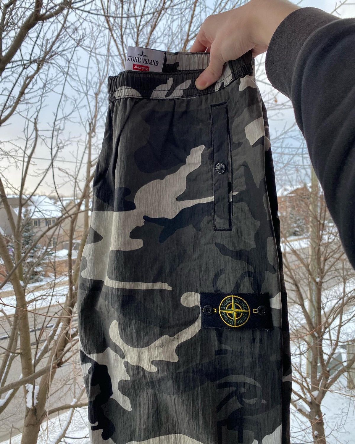 Cargo Pants Stone Island Supreme Joggers Stone Island × Supreme