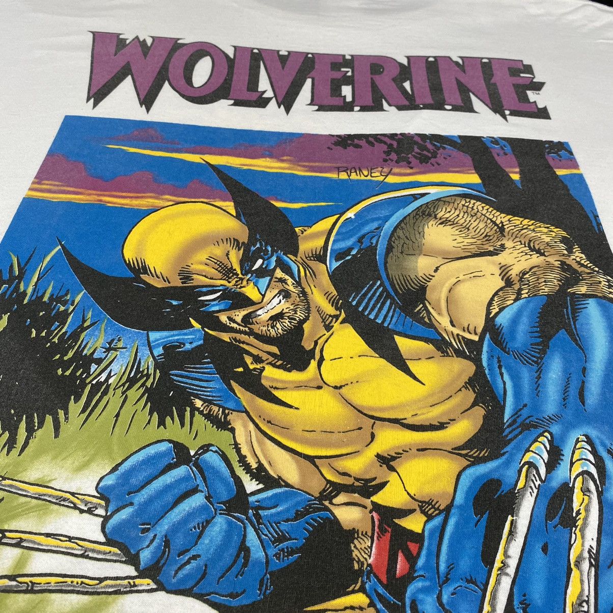 Marvel Comics × Vintage Vintage Wolverine X-men Marvel Shirt Size US XL / EU 56 / 4 - 2 Thumbnail