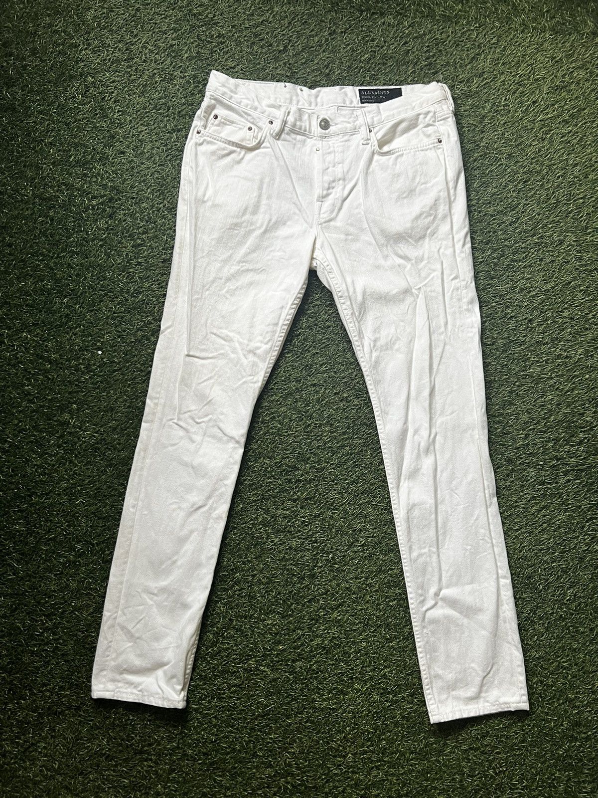 Allsaints All Saints White Pistol Denim | Grailed