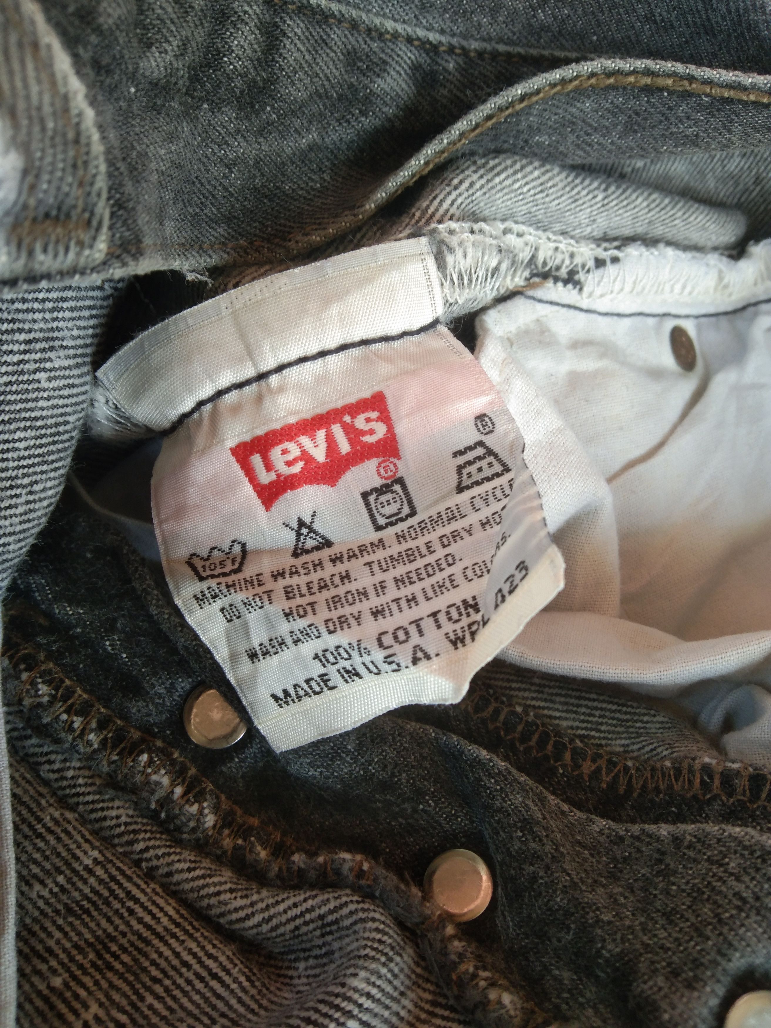 Levi's 90s Vintage Levi's 501 Made In USA Distressed Jeans 30x30 Size US 30 / EU 46 - 11 Thumbnail