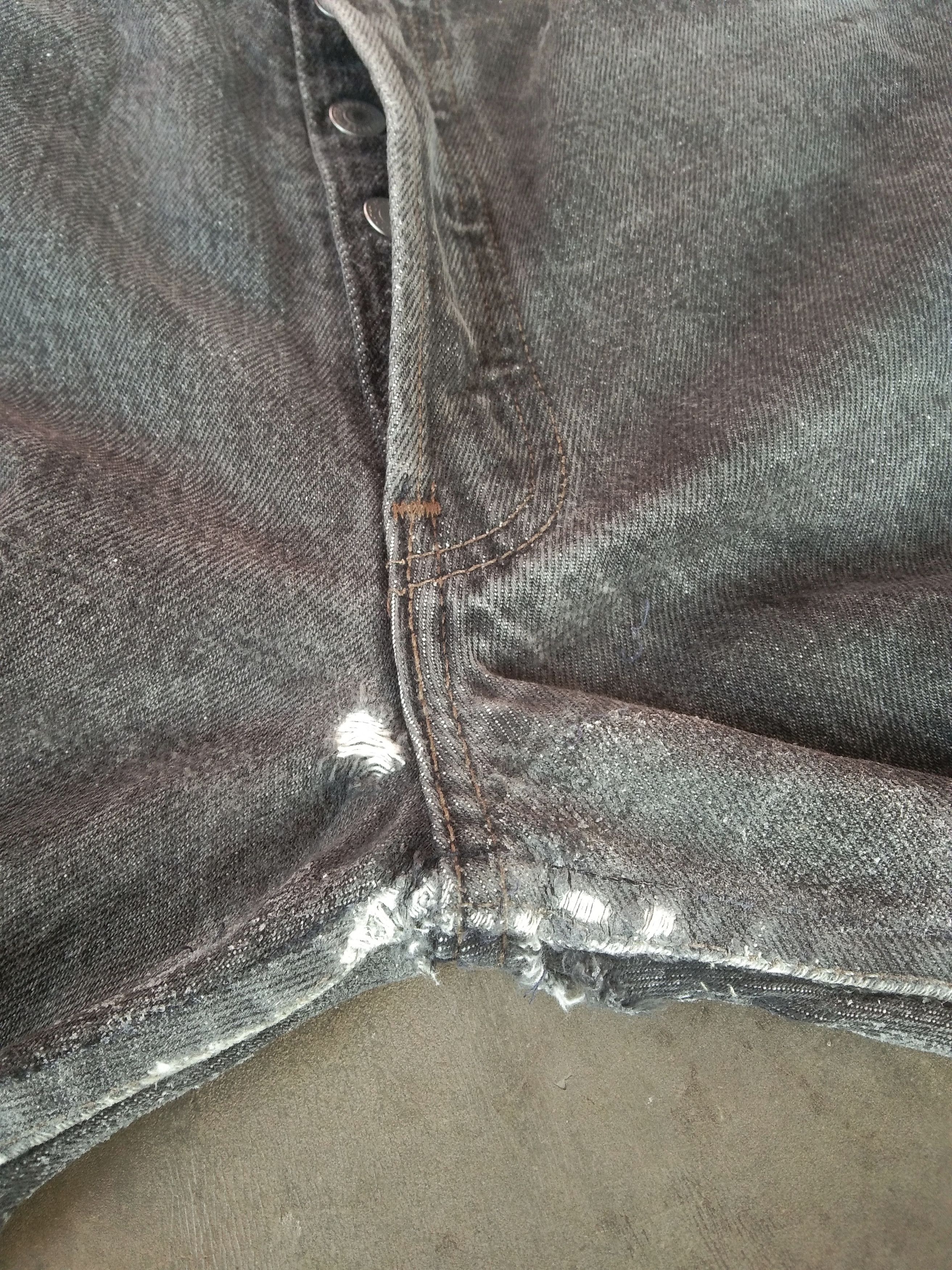 Levi's 90s Vintage Levi's 501 Made In USA Distressed Jeans 30x30 Size US 30 / EU 46 - 7 Thumbnail