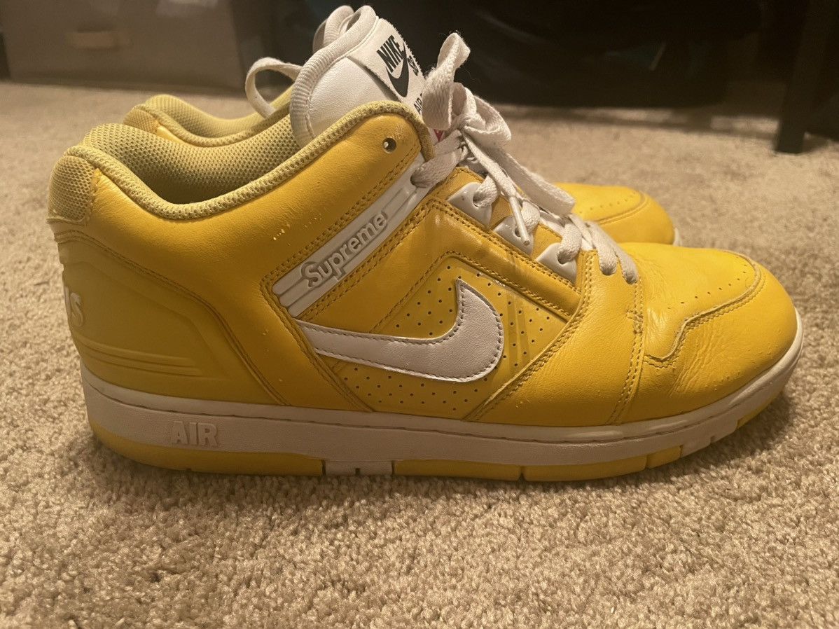 Supreme x Air Force 2 Yellow 2017