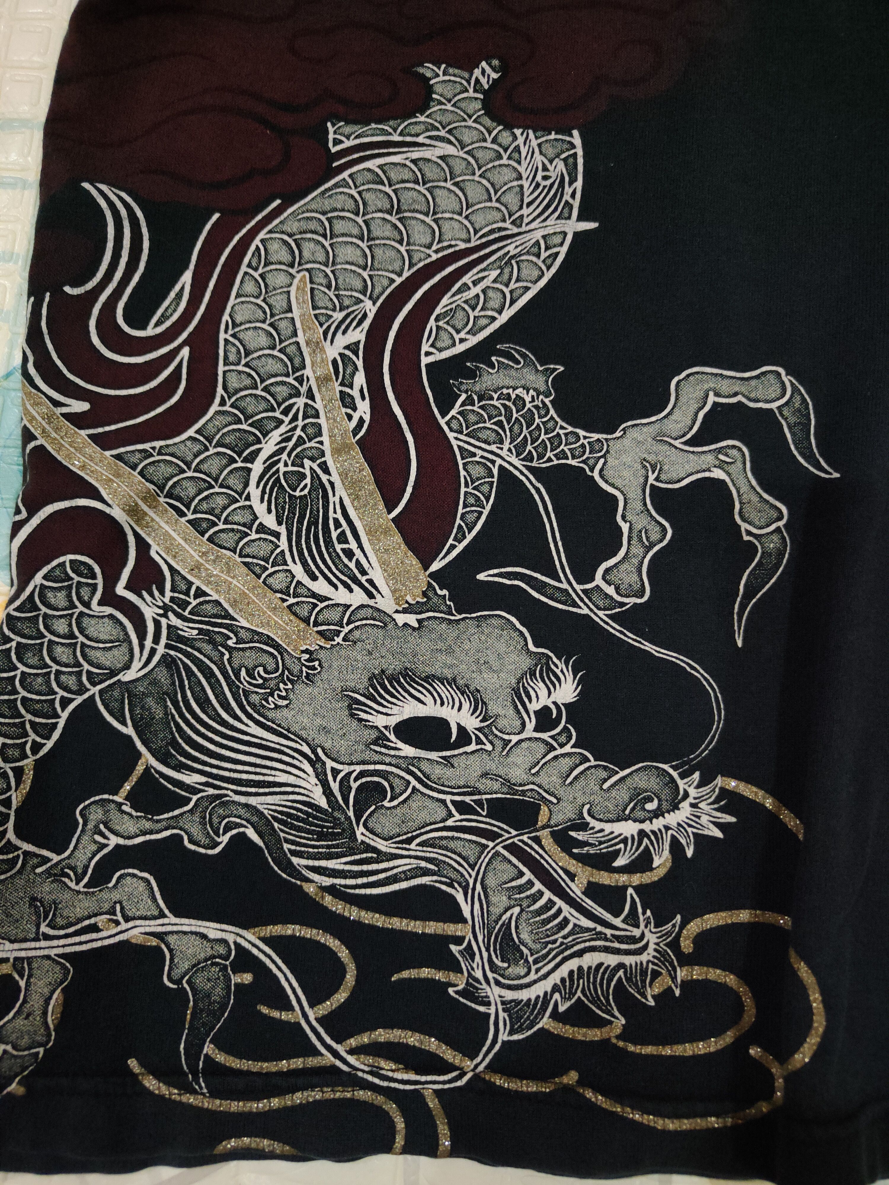 Japanese Brand Strange heaven Sukajan t shirt Size US L / EU 52-54 / 3 - 4 Thumbnail