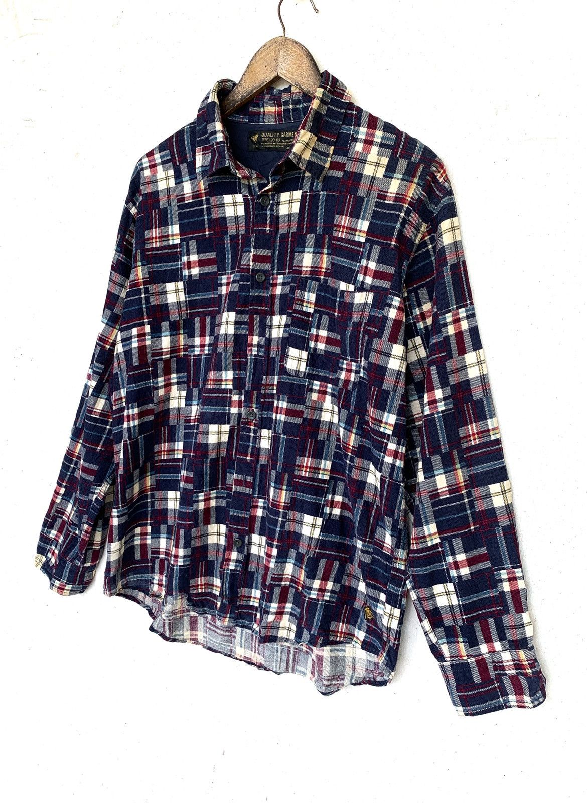 Kiminori Morishita × Uniqlo Button Ups patchwork Motif Design Size US L / EU 52-54 / 3 - 1 Thumbnail