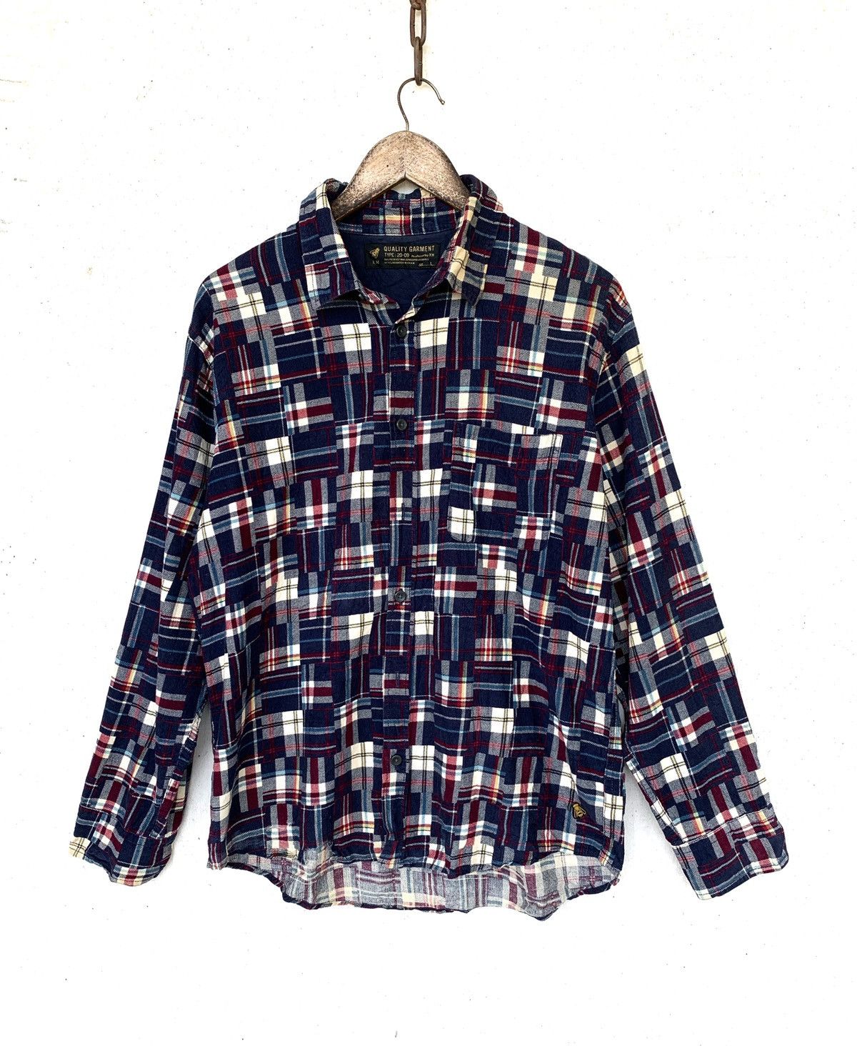 Kiminori Morishita × Uniqlo Button Ups patchwork Motif Design Size US L / EU 52-54 / 3 - 2 Thumbnail
