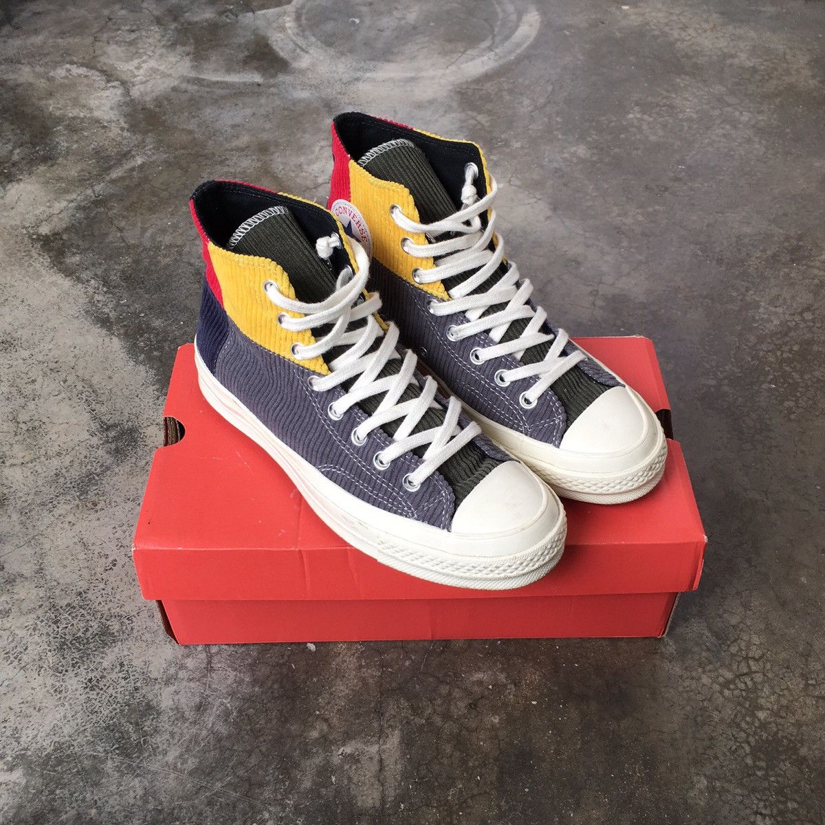 Offspring x Chuck 70 Olive Corduroy