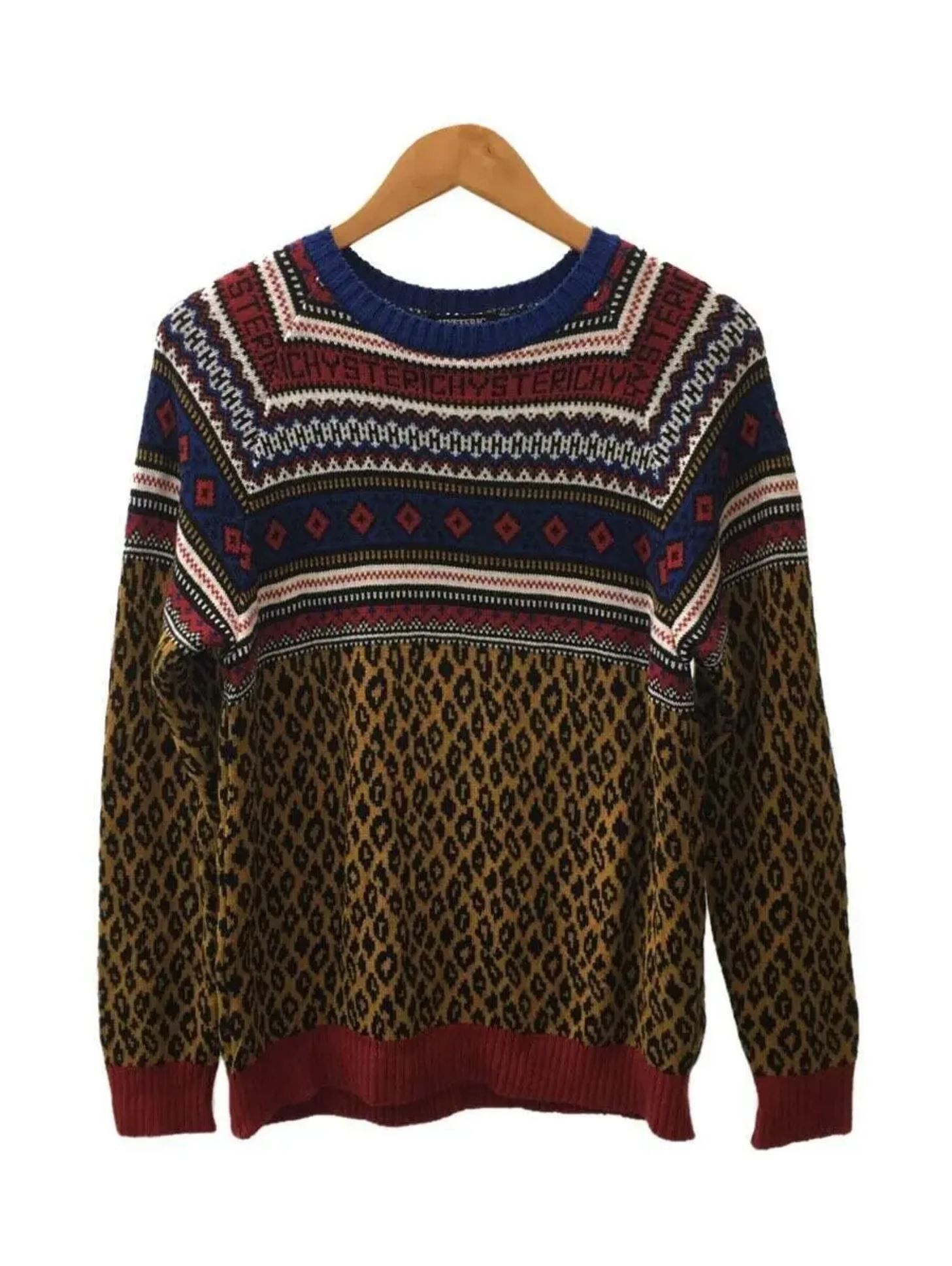 Hysteric Glamour Leopard Knit Sweater Size US L / EU 52-54 / 3 - 1 Preview