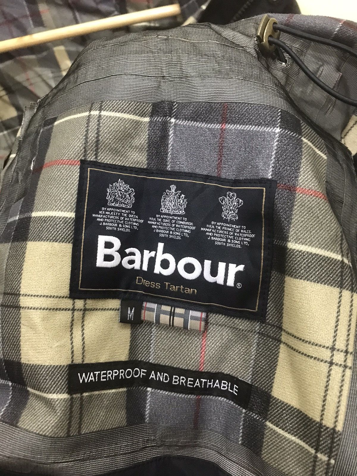 Barbour × Japanese Brand Barbour Dress Tartan Jacket X Rare X Streetfashion Size US M / EU 48-50 / 2 - 9 Thumbnail
