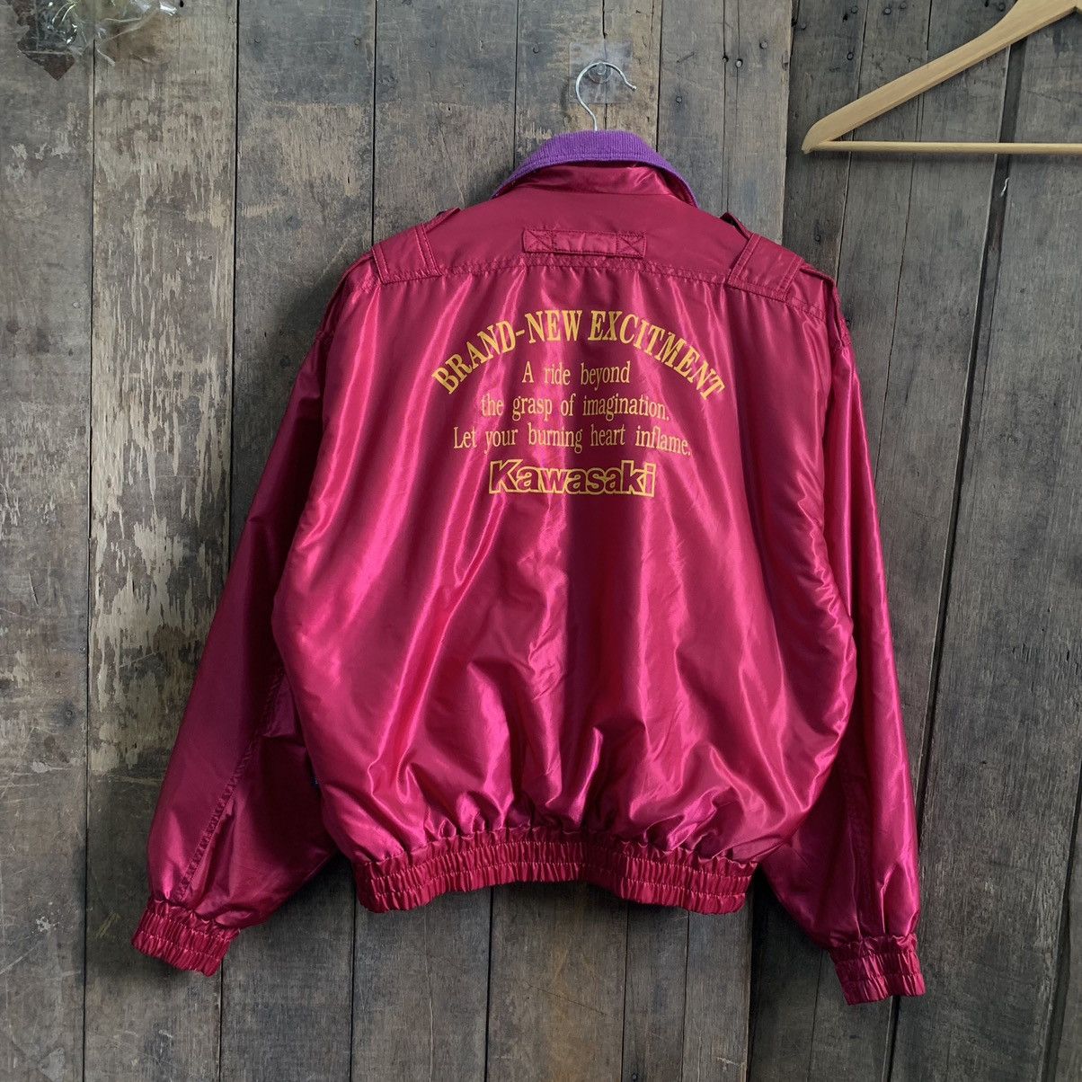 Vintage Vintage Kawasaki Racing Bomber Jacket Size US M / EU 48-50 / 2 - 10 Thumbnail