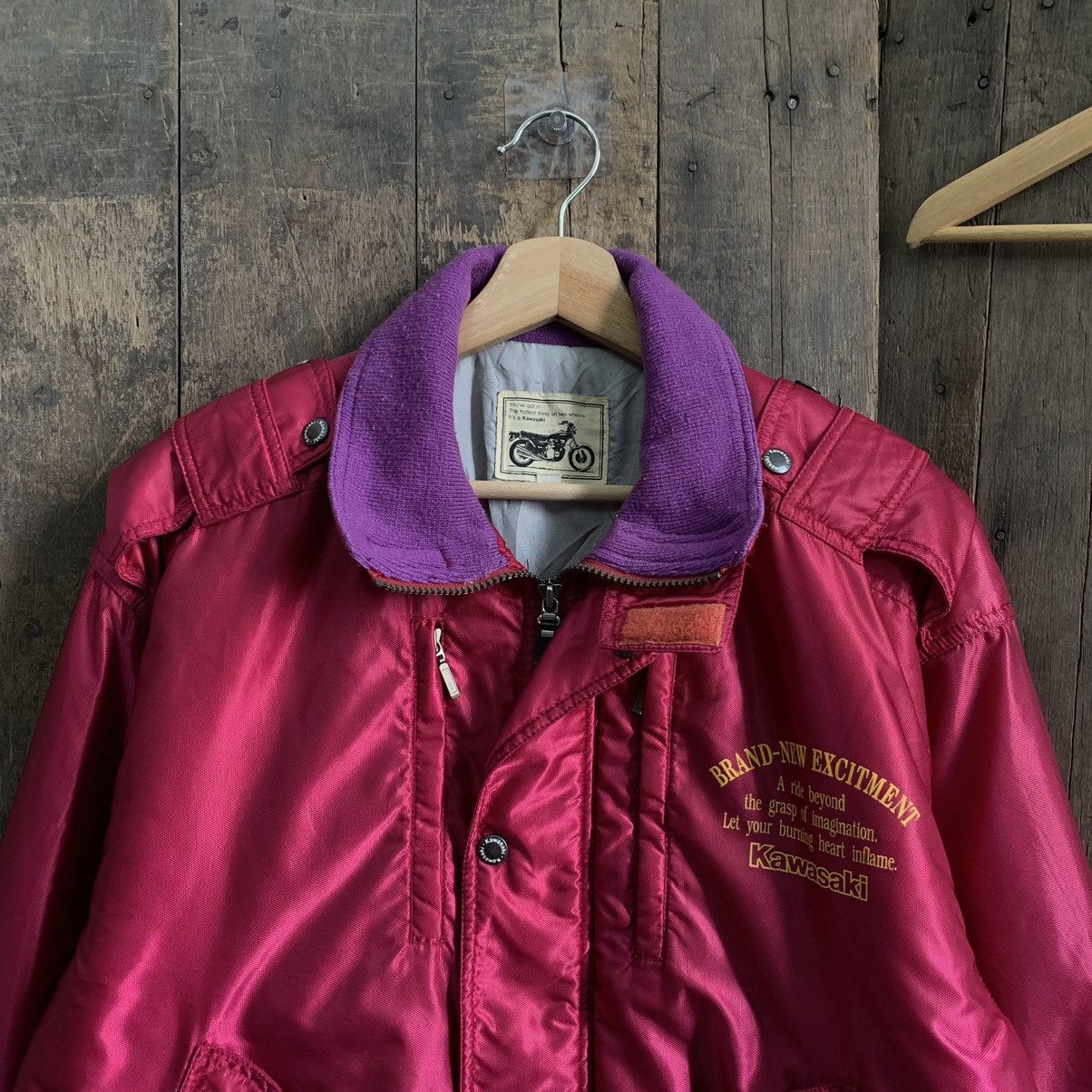 Vintage Vintage Kawasaki Racing Bomber Jacket Size US M / EU 48-50 / 2 - 4 Thumbnail