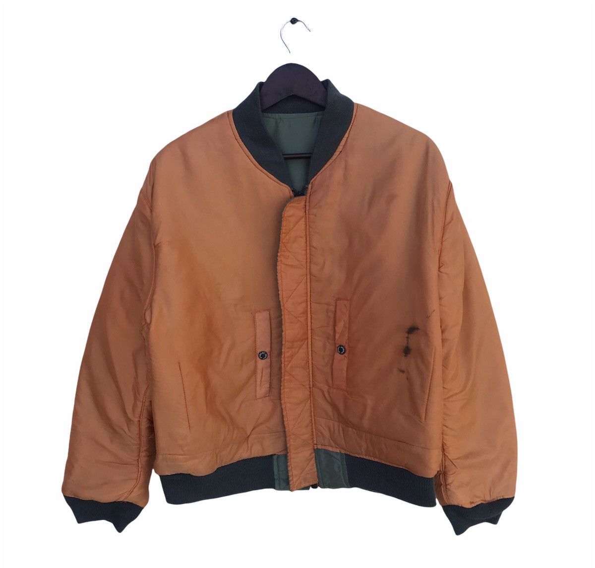 Avirex 🔥RARE💥 80s Avirex Equipment Type Flight Bomber Jacket Size US L / EU 52-54 / 3 - 9 Thumbnail