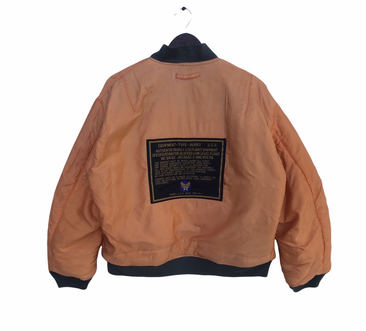 Avirex 🔥RARE💥 80s Avirex Equipment Type Flight Bomber Jacket Size US L / EU 52-54 / 3 - 10 Thumbnail